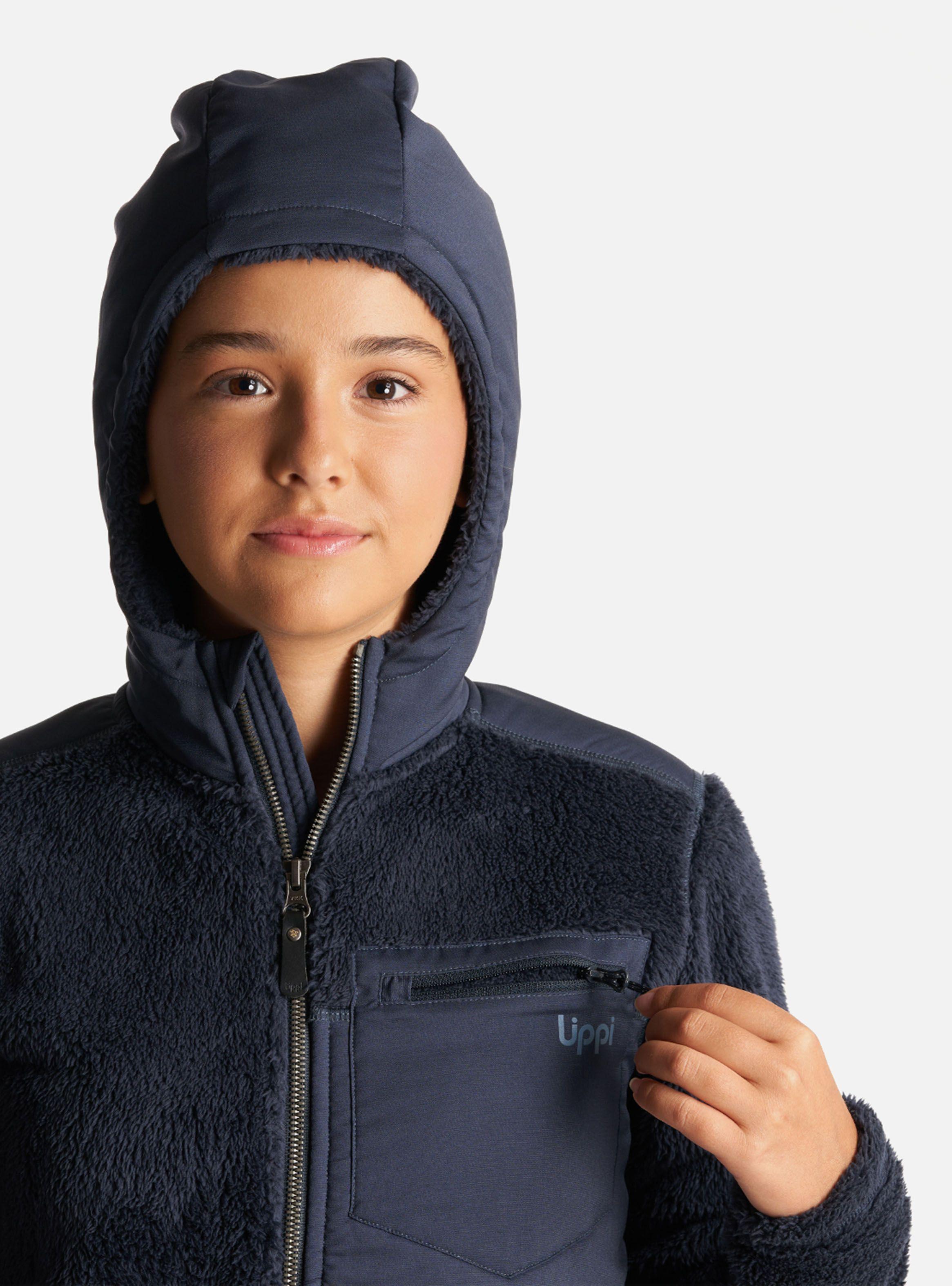 Polerón Teen Girl Shaggy-Pro Bear Hoody Jacket-2