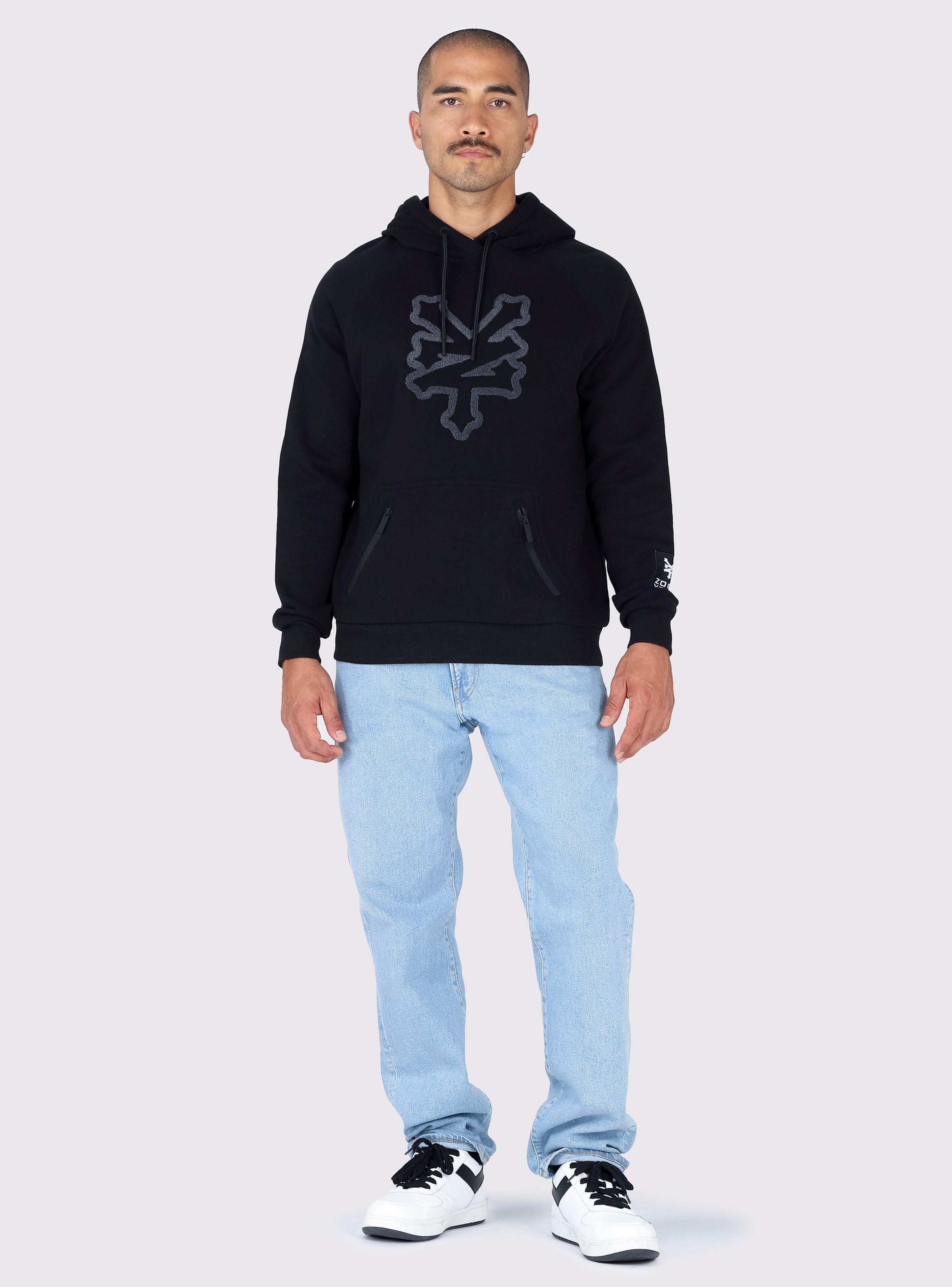 Polerón Hood Omega Print Front-3