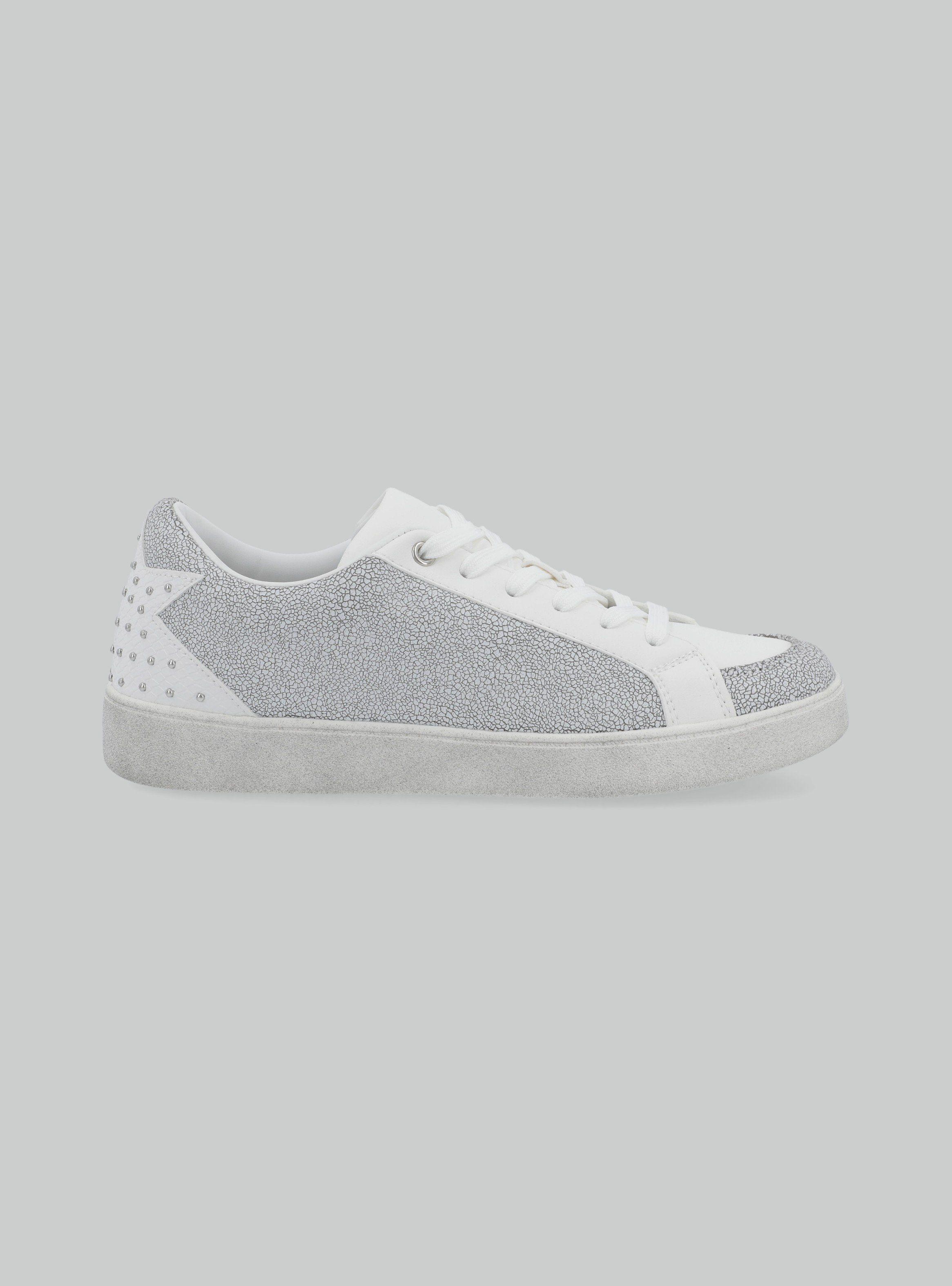 Zapatilla Urbana Diseño con Textura Mujer-1