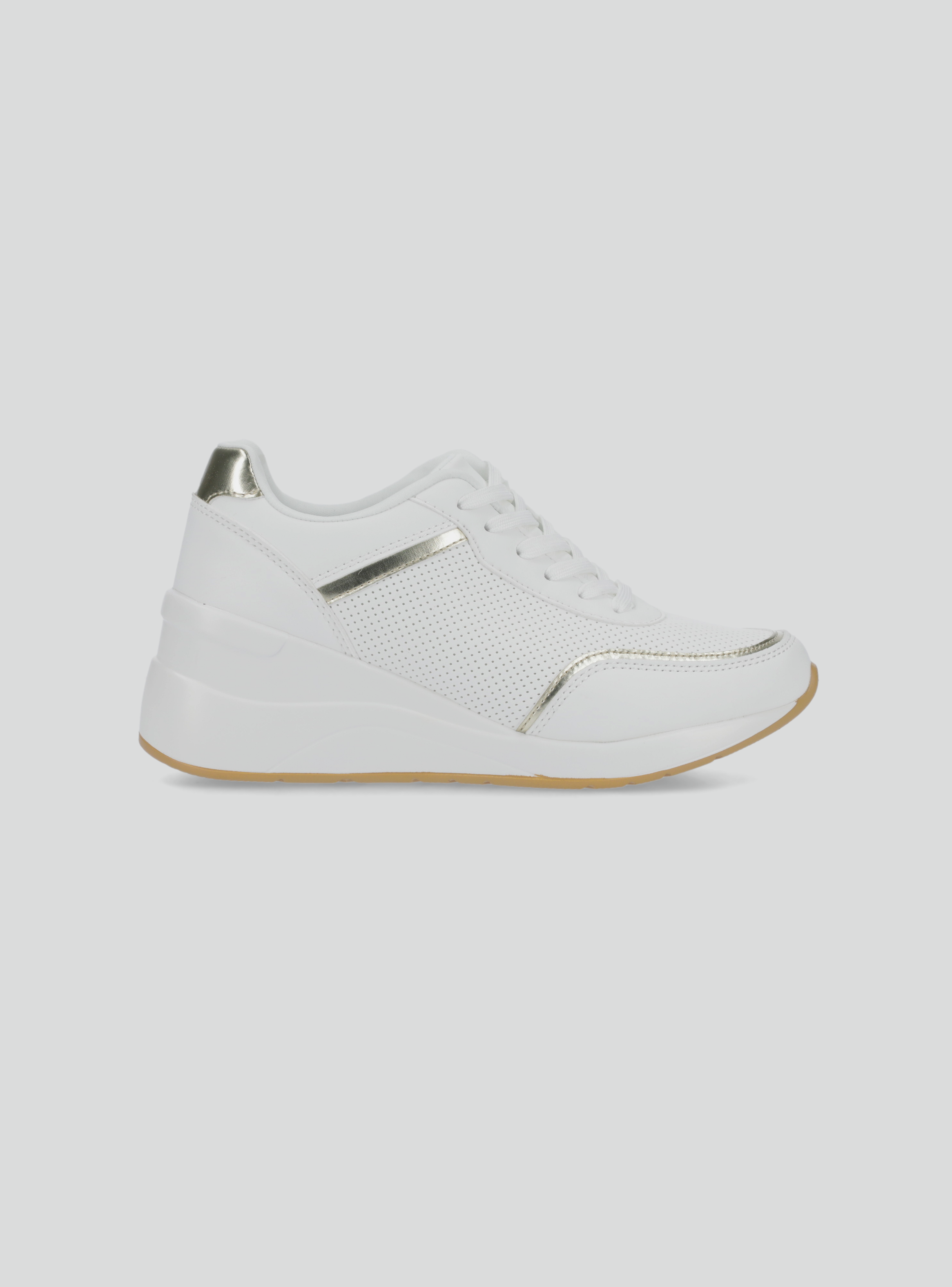 Zapatilla Urbana con Taco Cuña Mujer-1