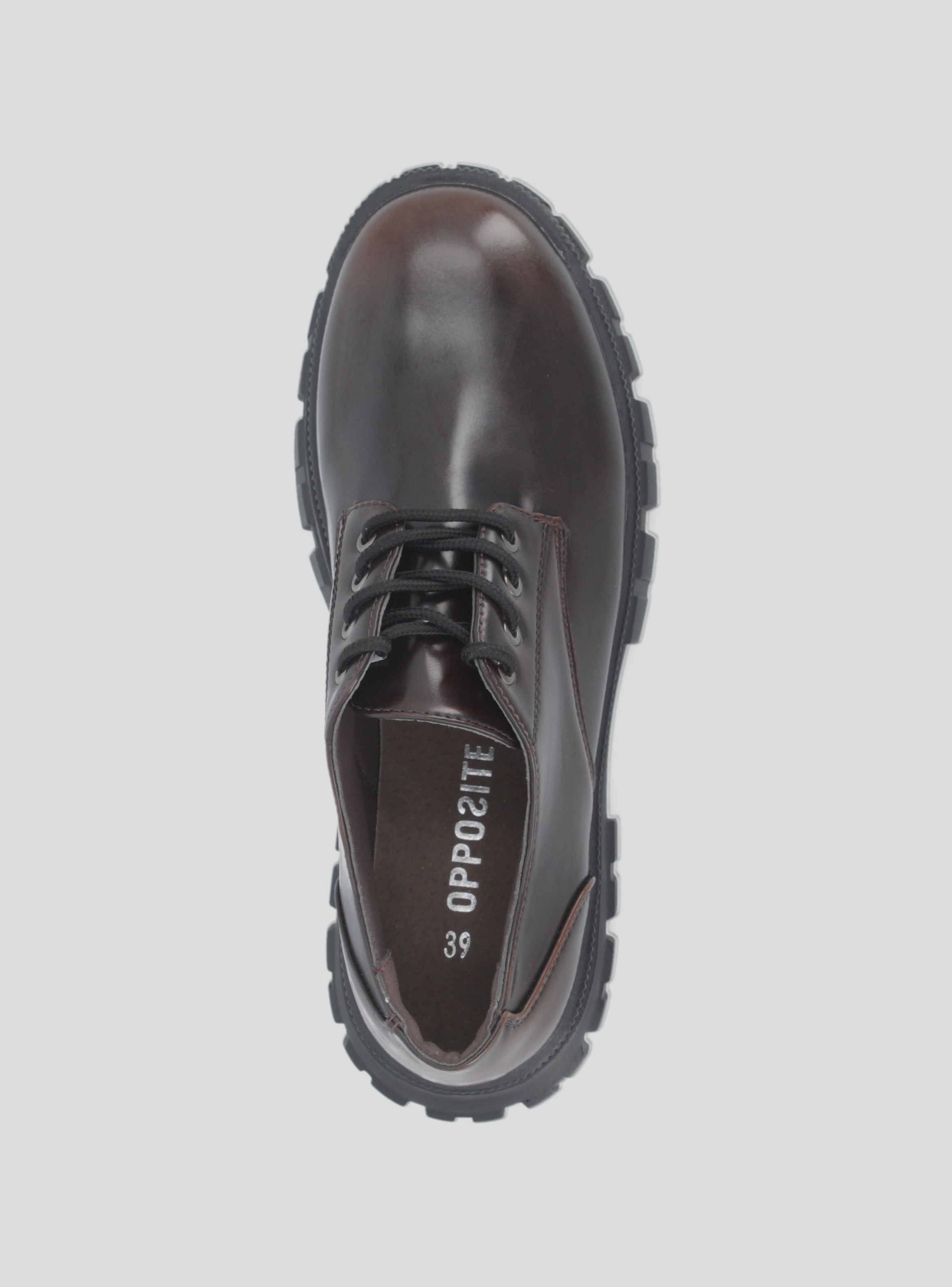 Zapato Casual Platorma Oxford Acordonado Mujer-3