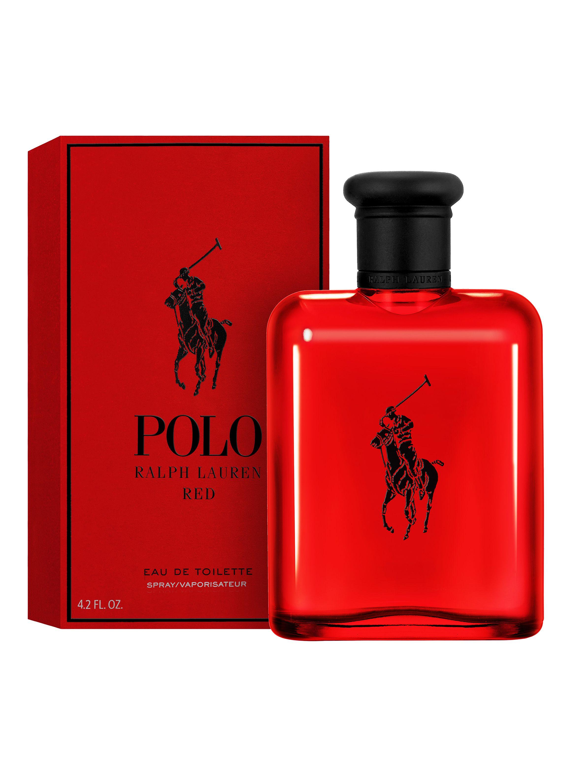 Set Perfume Polo Red EDT Hombre 125 ml + 40 ml + 50 ml Hair and Body Wash + 75 g After Shave Ralph Lauren-1
