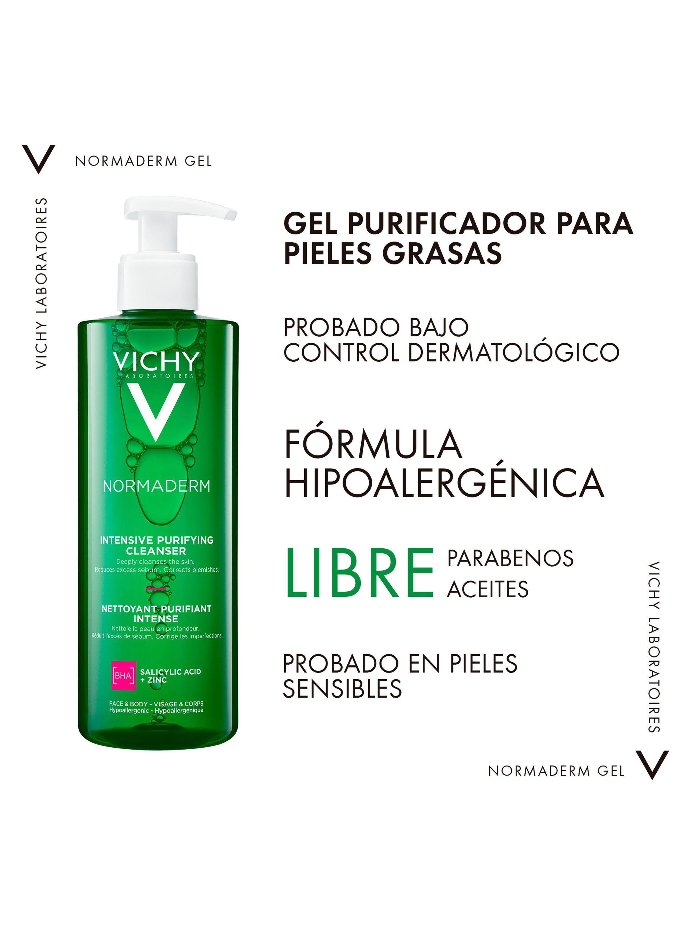 Gel Vichy de Limpieza Normaderm Phytosolution 400 ml-2