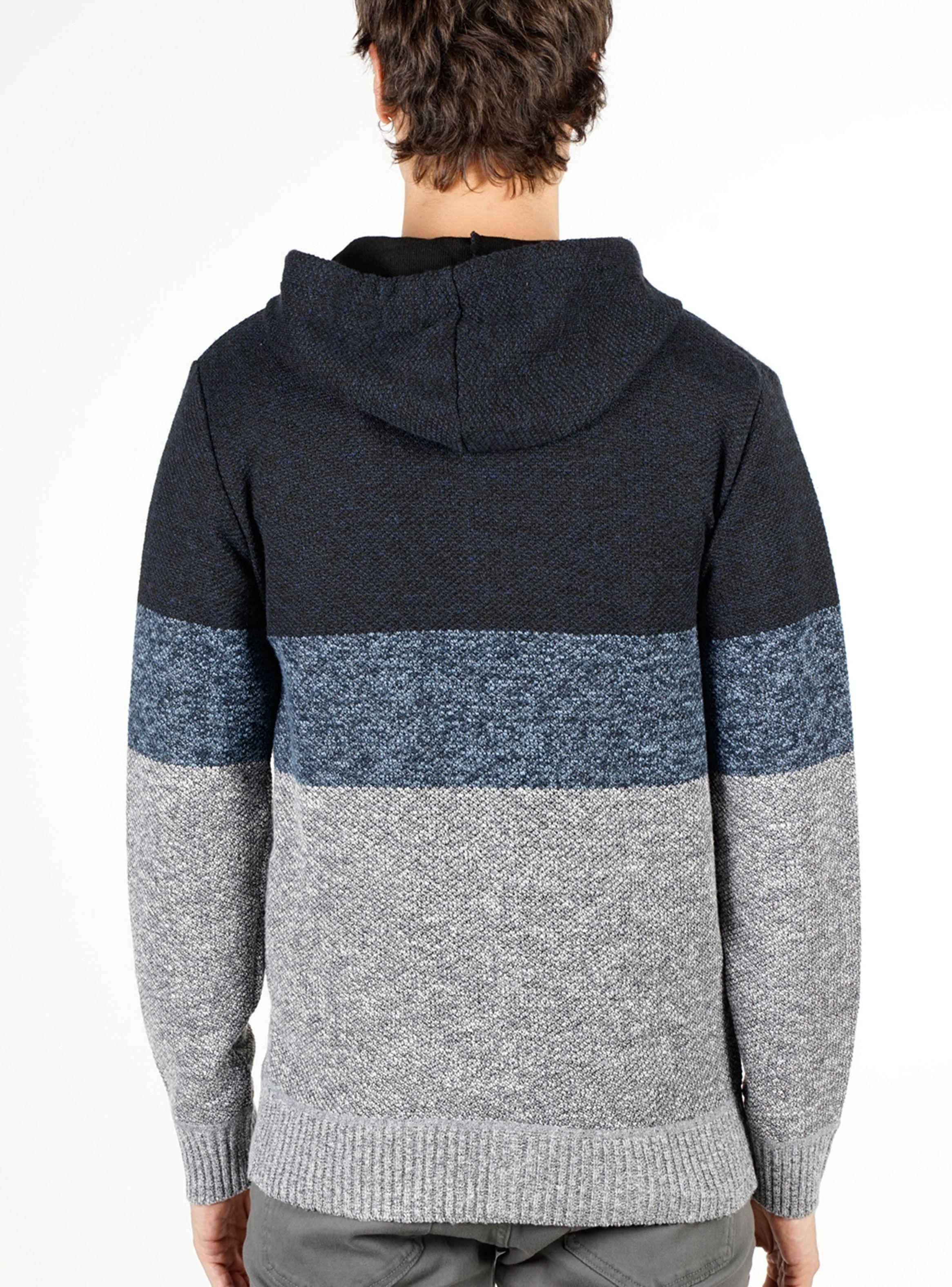 Sweater Full Zipper Hood And Pockets-1