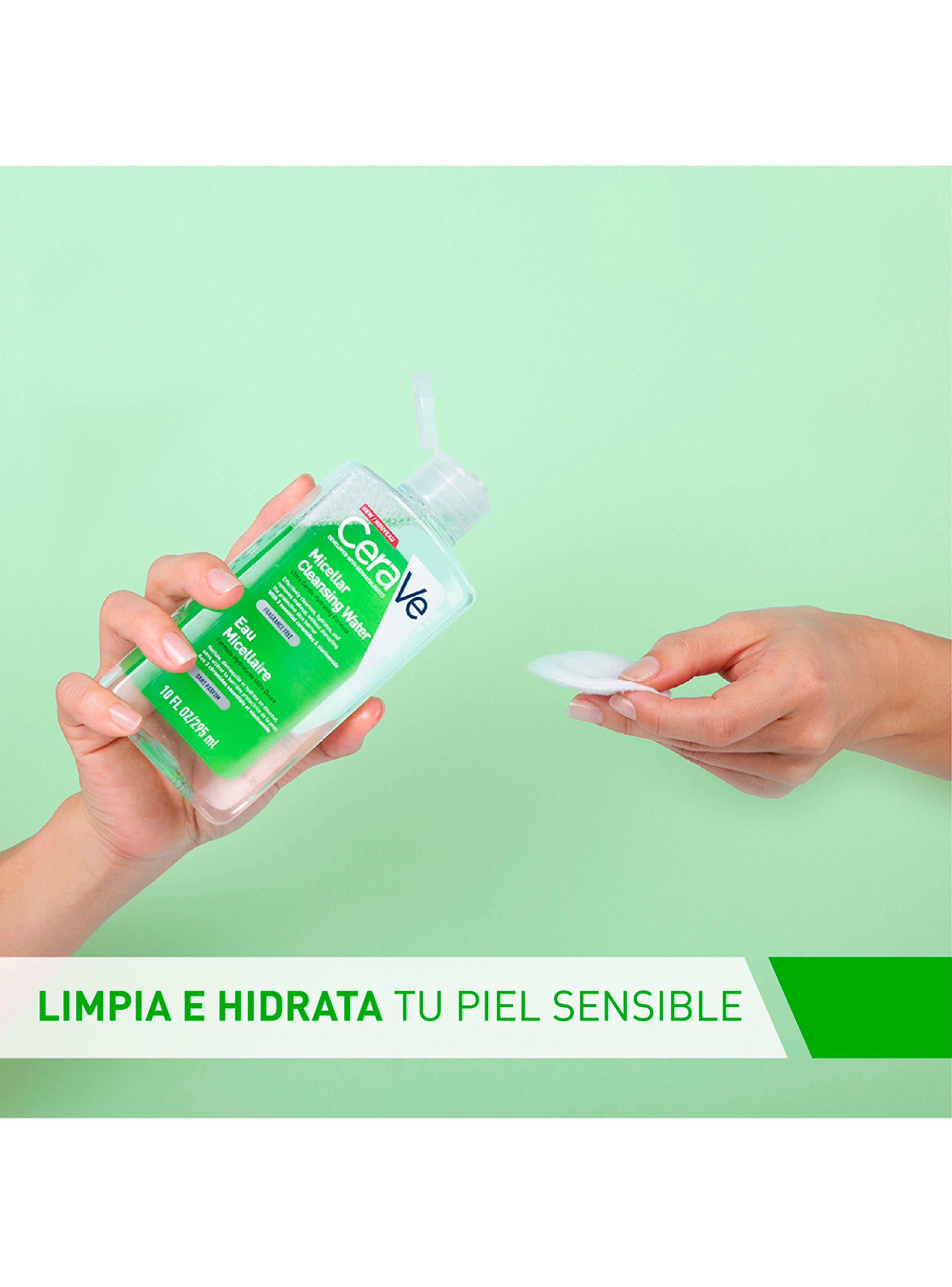 Agua Cerave Micelar Limpiadora Sin Perfume 295 ml-2