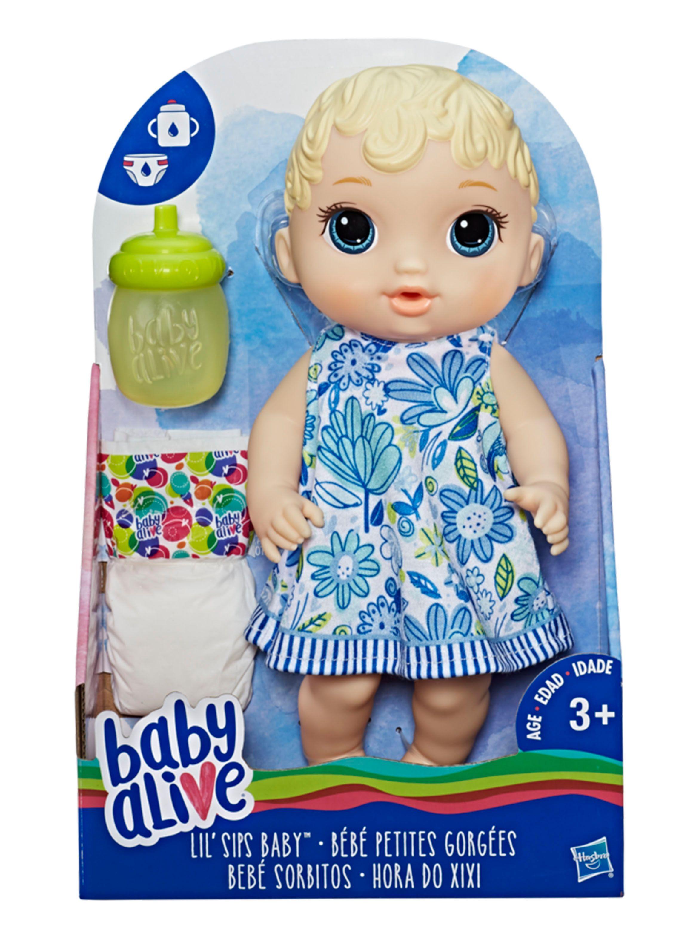 Muñeca Baby Alive con Vestido Desmontable-1