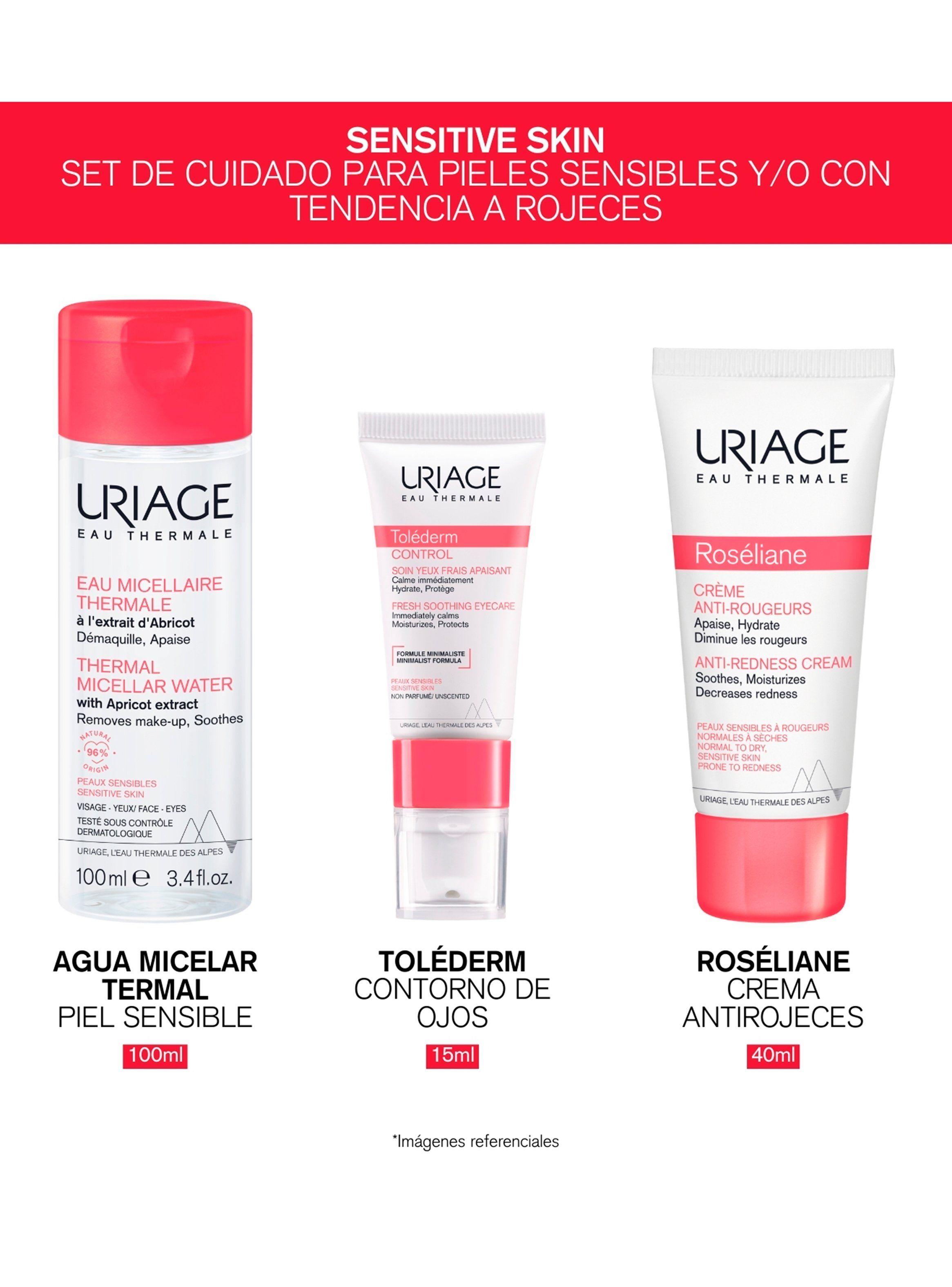 Set Rutina Calmante Pieles Sensibles + Toléderm Control Uriage-1