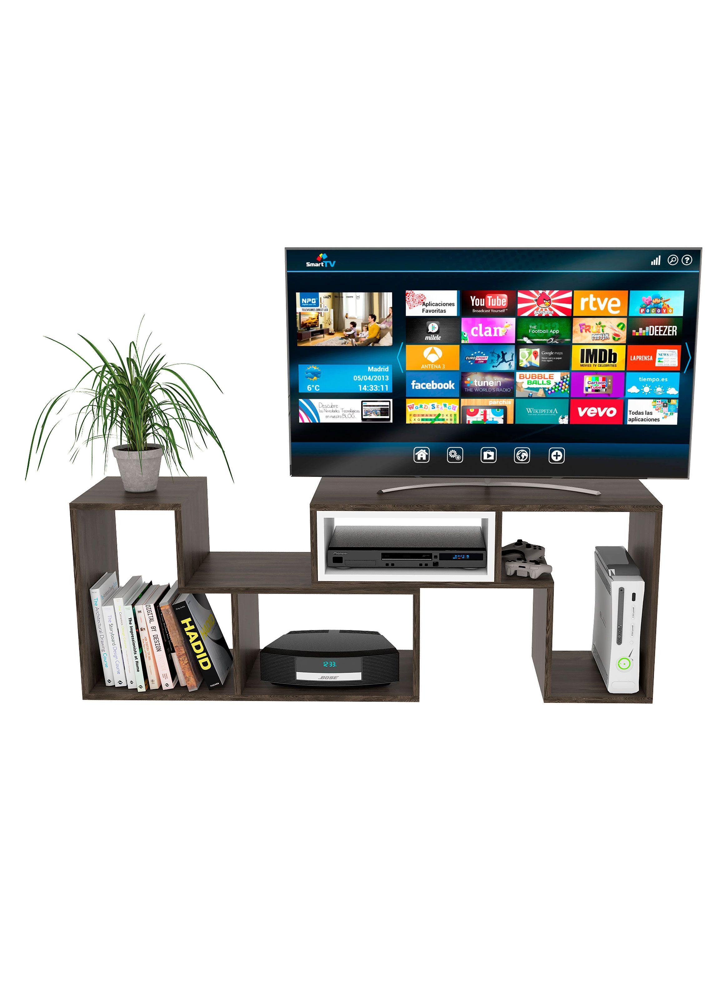 Rack TuHome Extensible TV 40" + Mesa de Centro TuHome-2