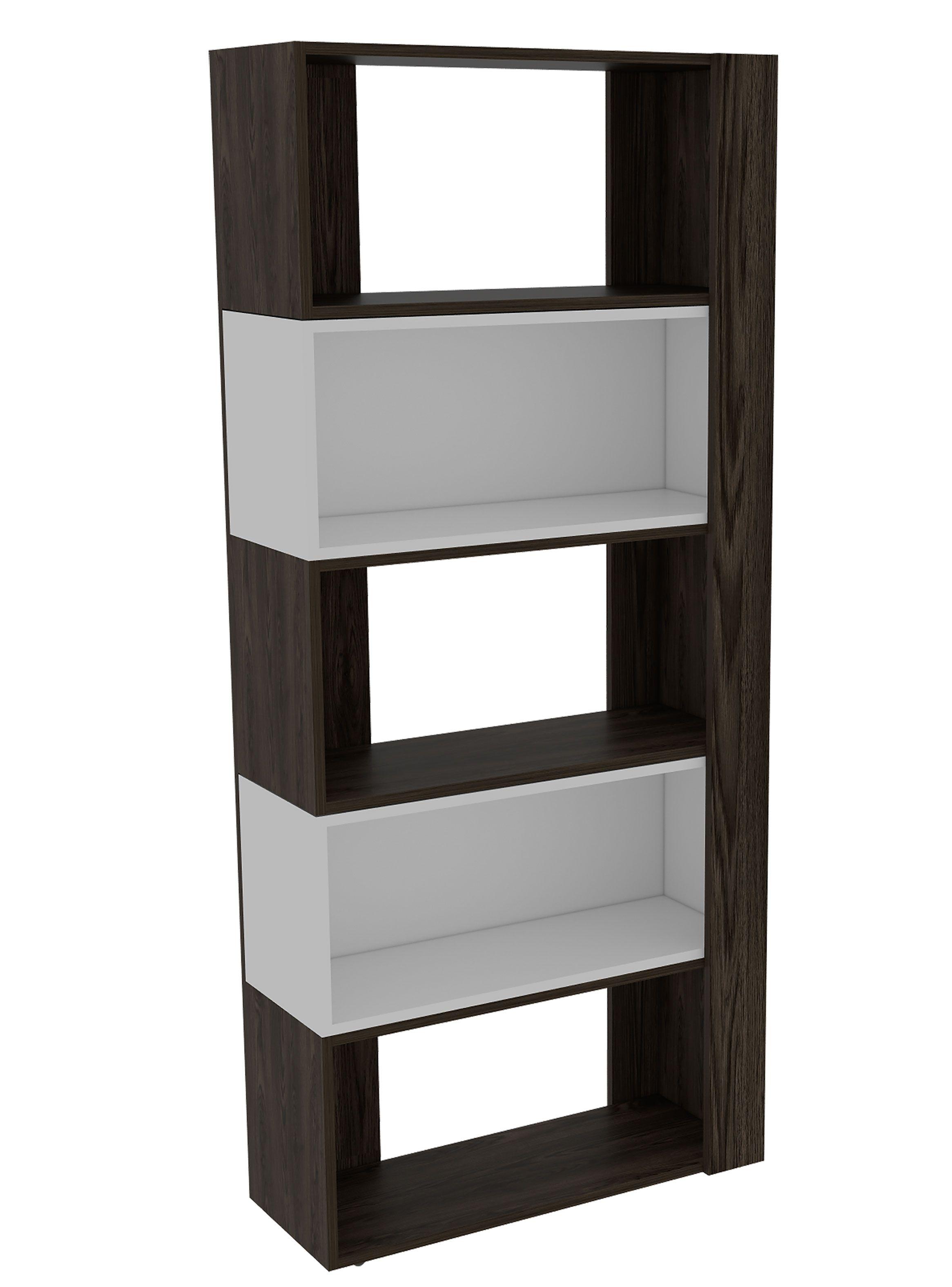Rack Extensible TV 40" + Biblioteca Cubo TuHome-4