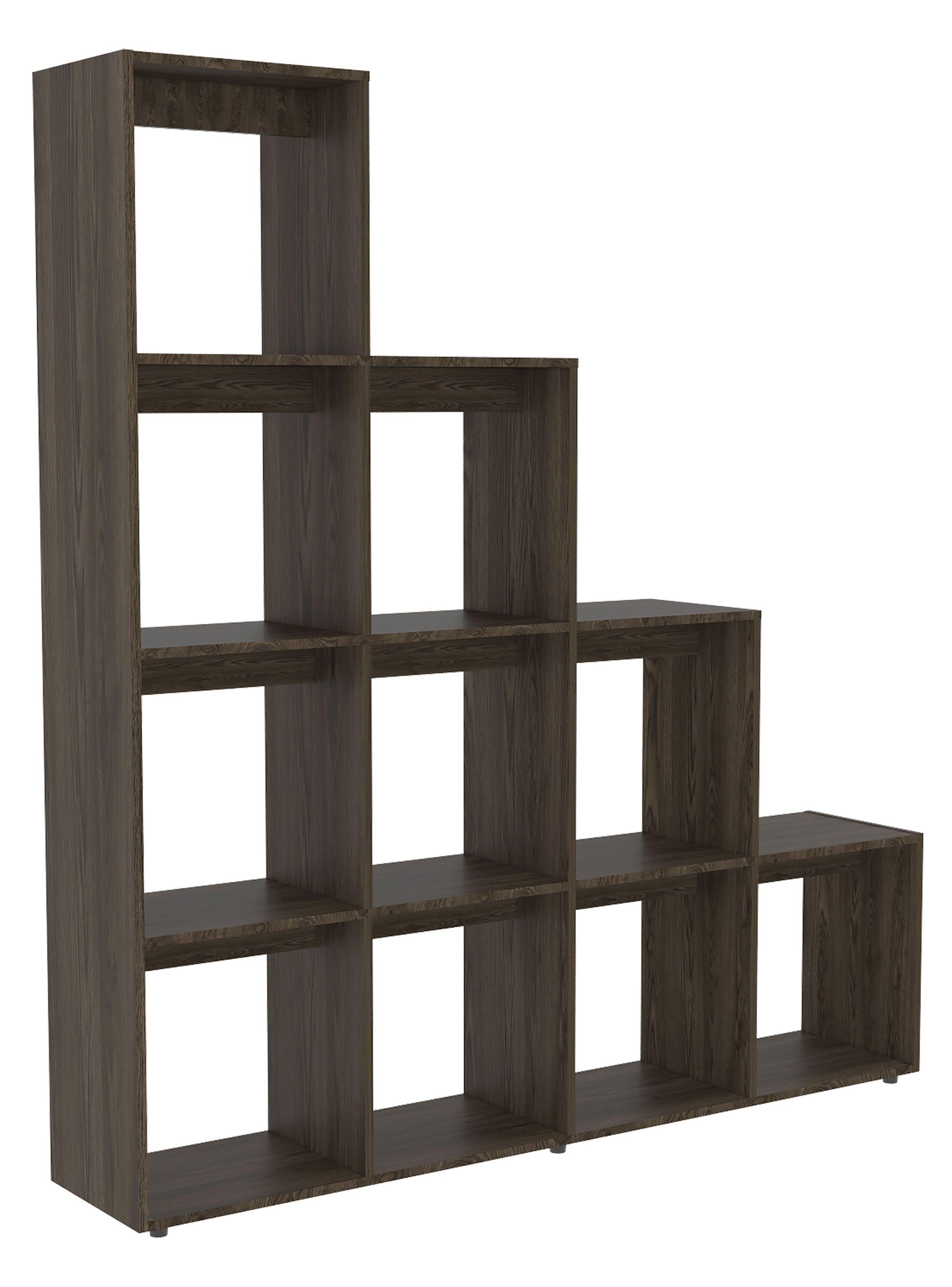 Rack Extensible TV 40" + Biblioteca Escalera + Mesa de Centro-3