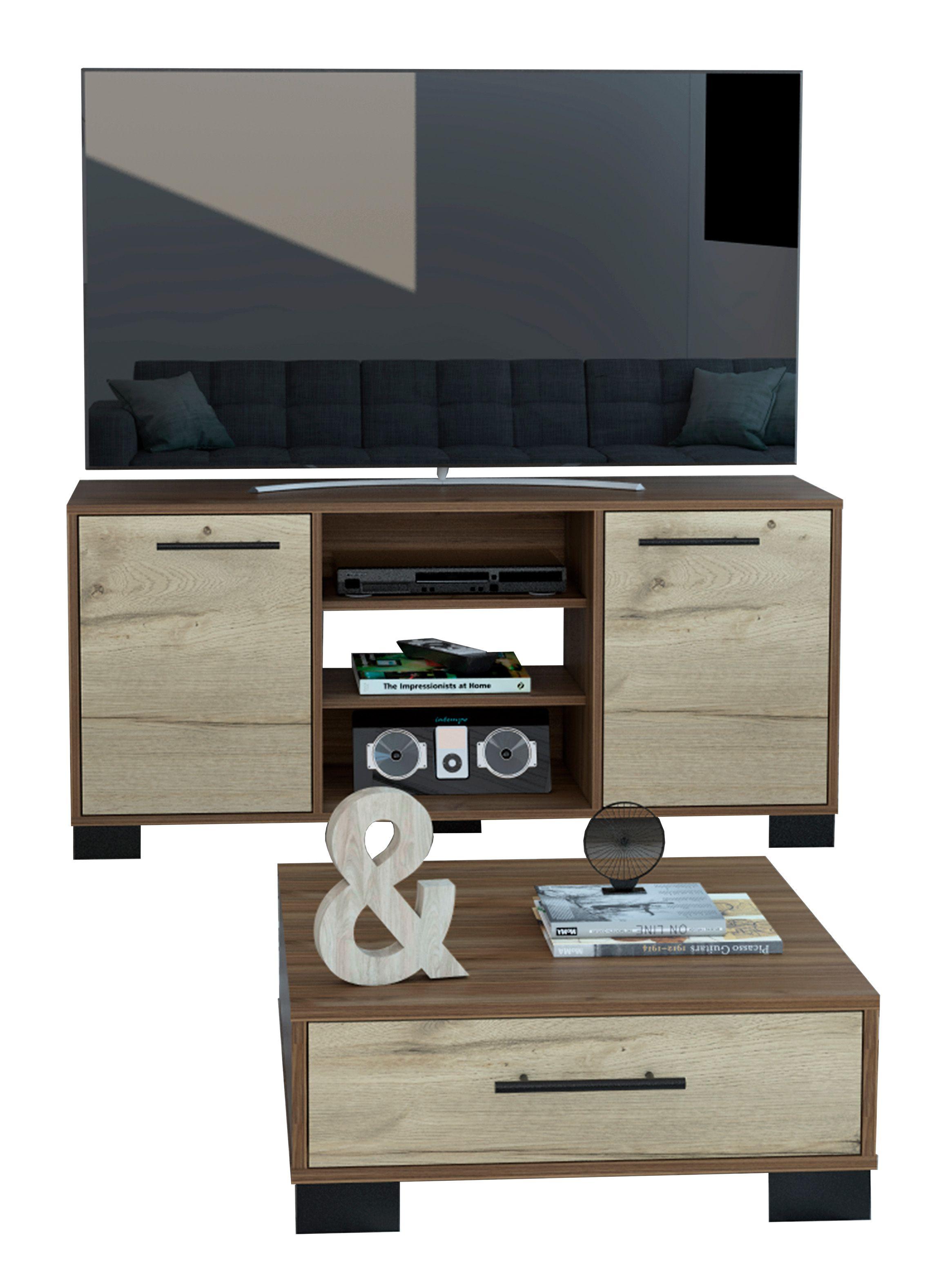 Rack TV 50" + Mesa de Centro Marsella TuHome-0