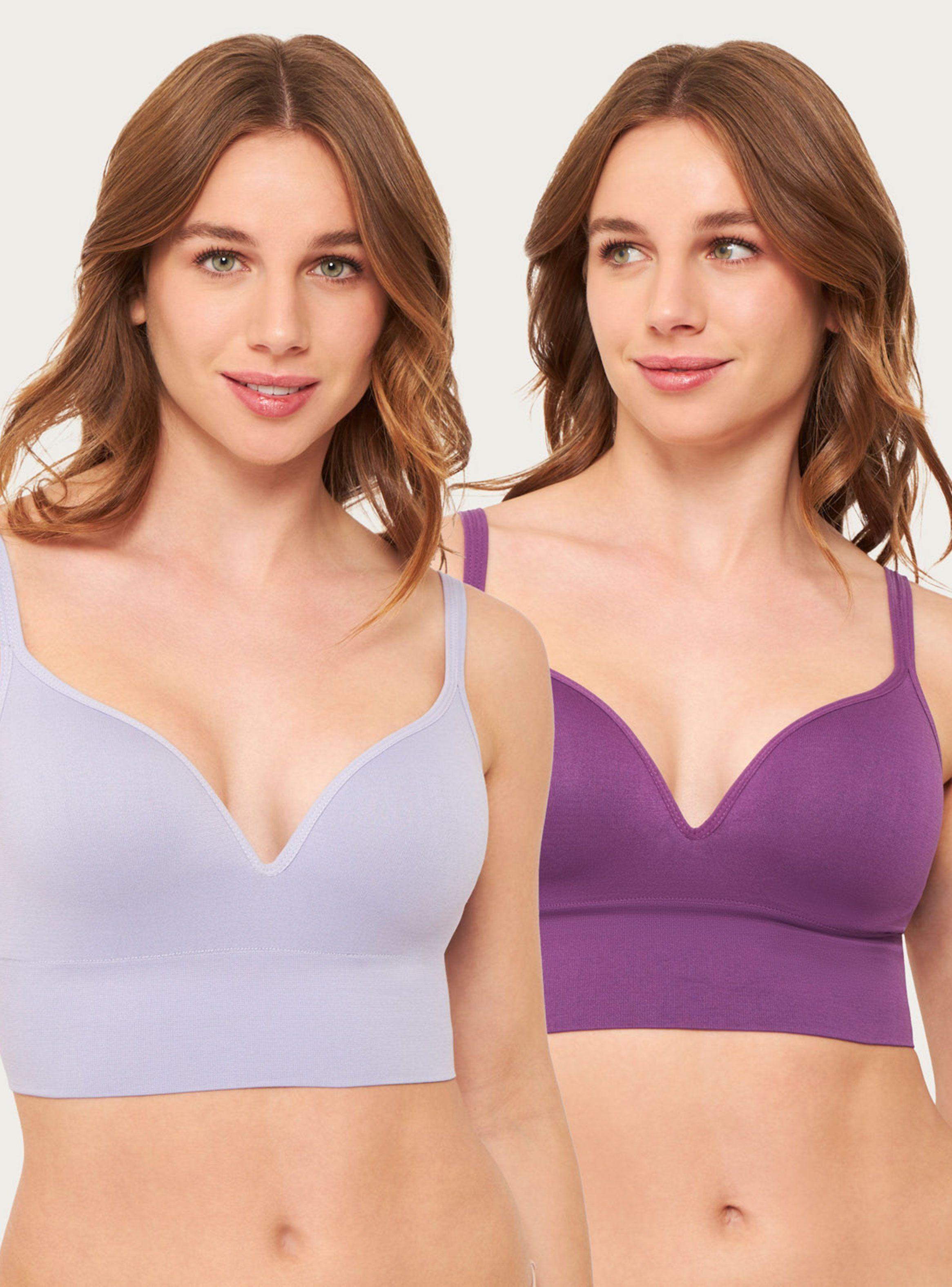 Pack 2 Bralette Seamless Bustier-0