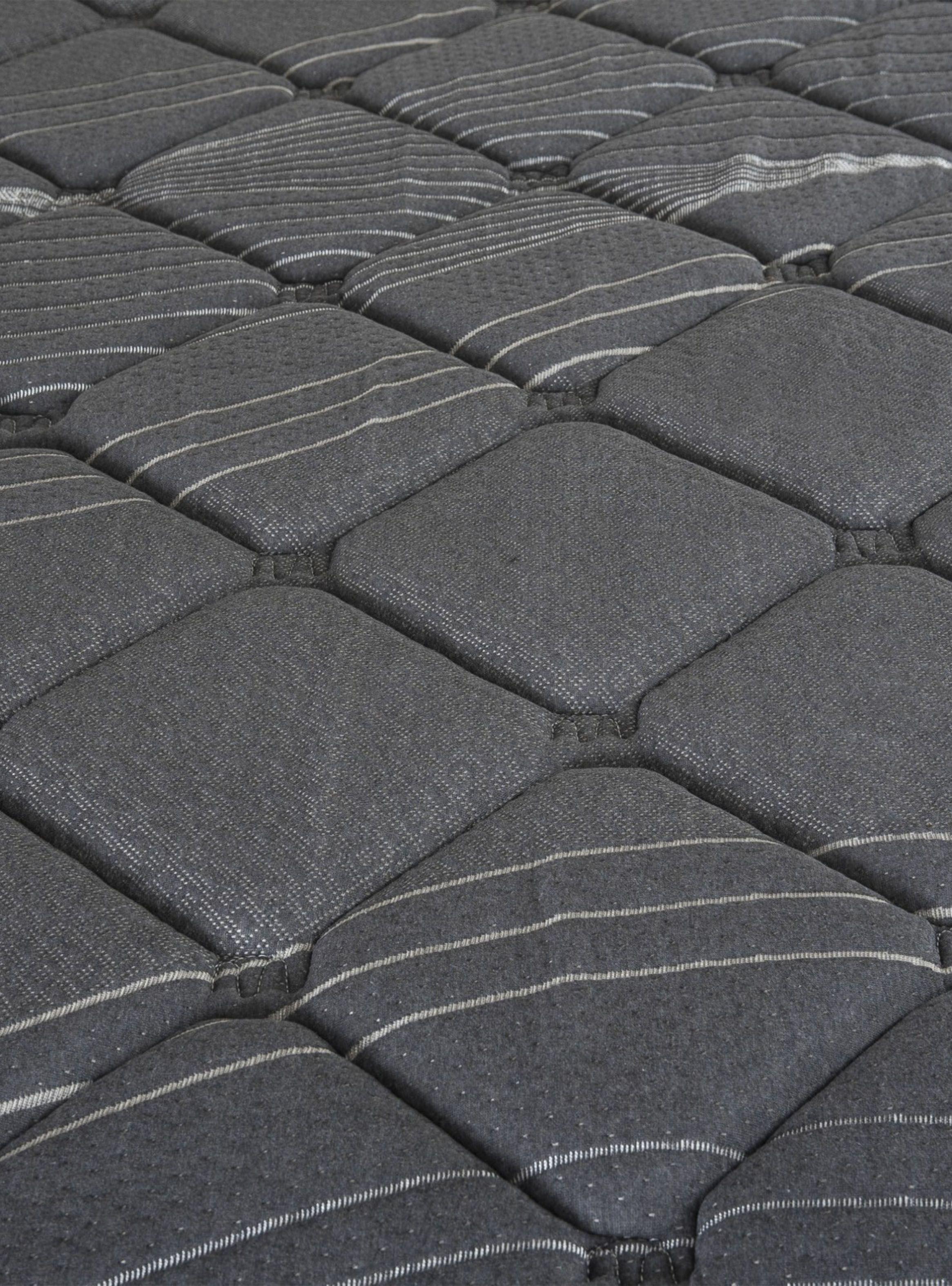 Cama Europea Black Súper King + Respaldo con Velador Rover-3