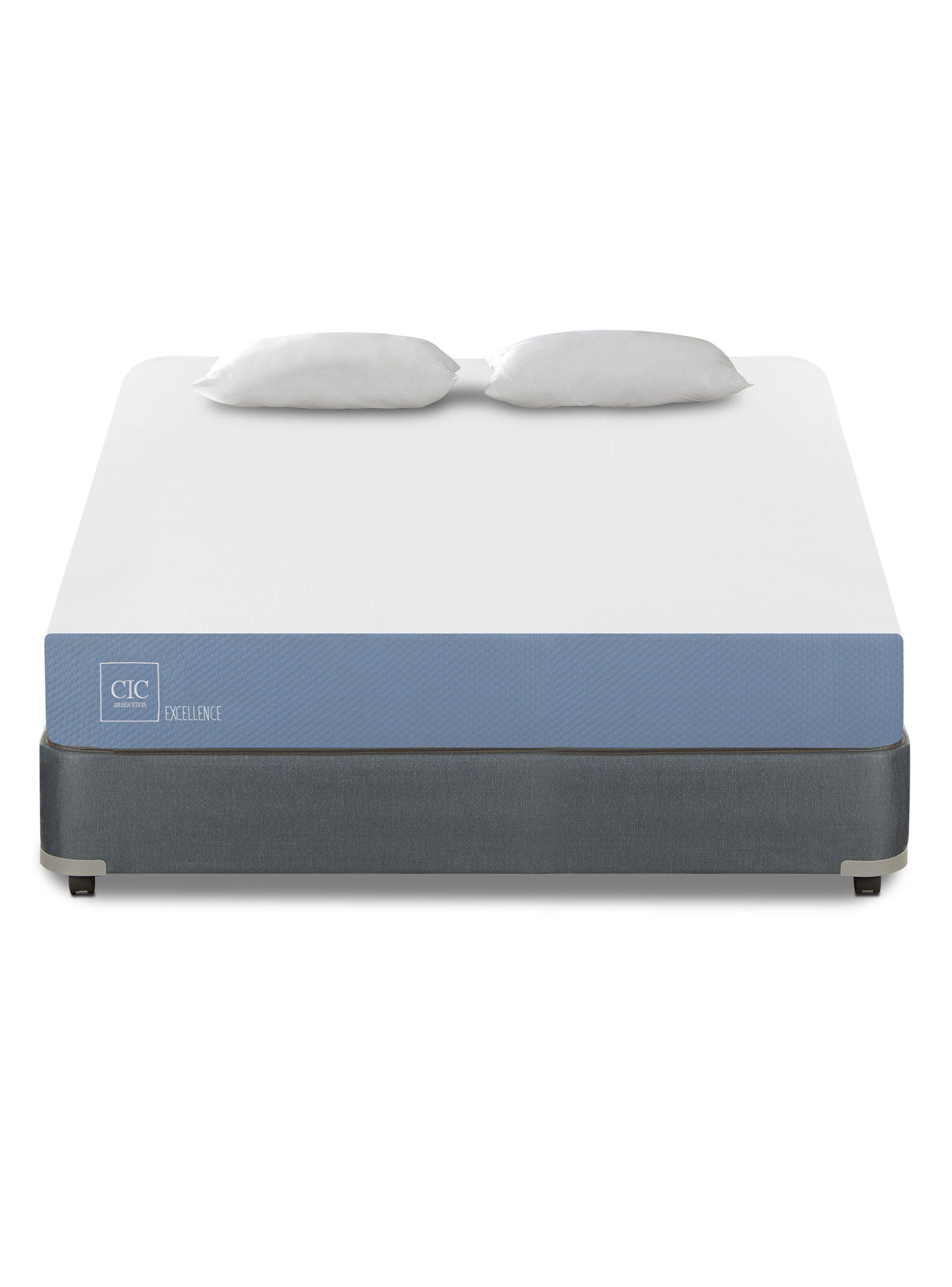 Box Americano 2 Plazas Excellence + Almohadas-2