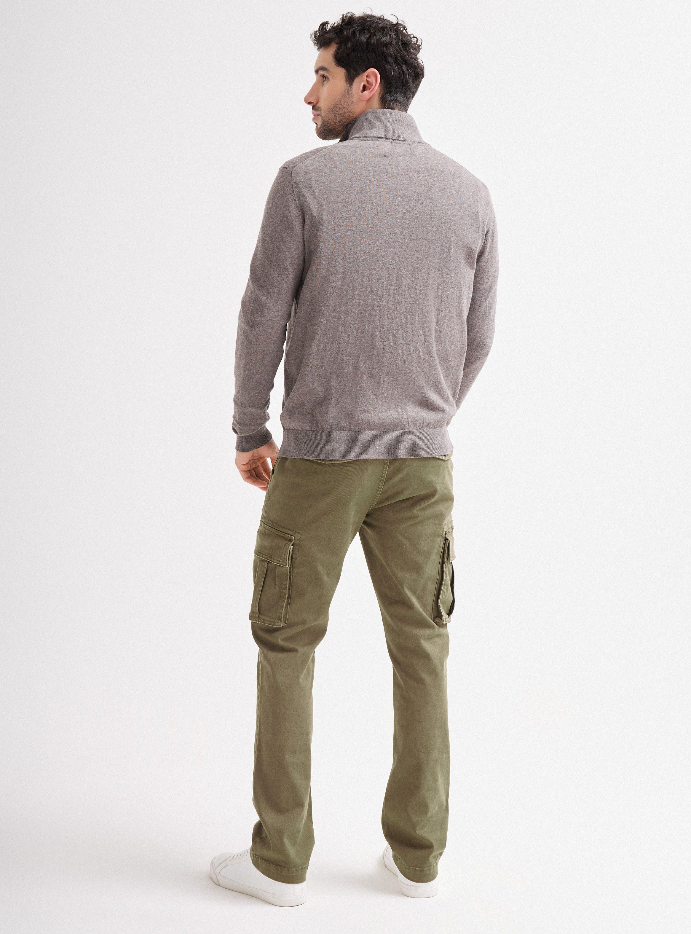 Sweater Diseño Clásico Half Zipper-5