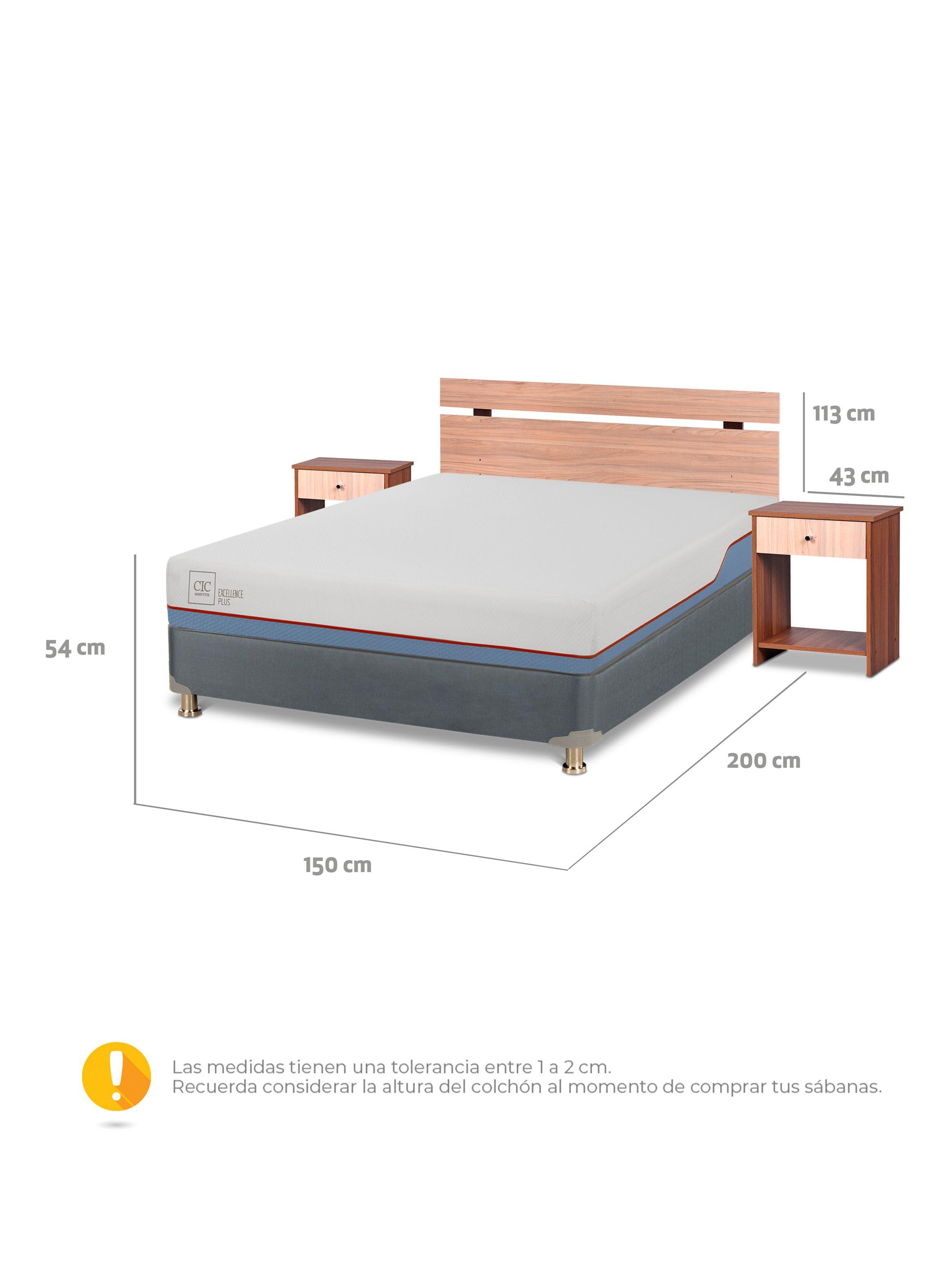 Box Americano 2 Plazas Excellence Plus + Set Muebles Olmo-1