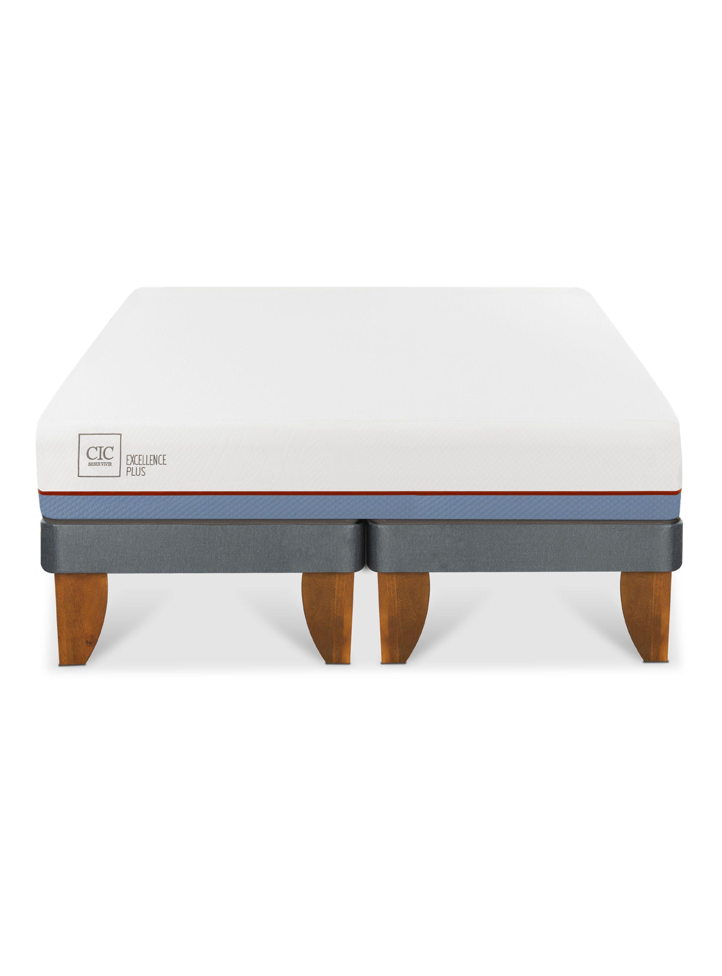 Cama Europea Excellence Plus 2 Plazas Base Dividida-2