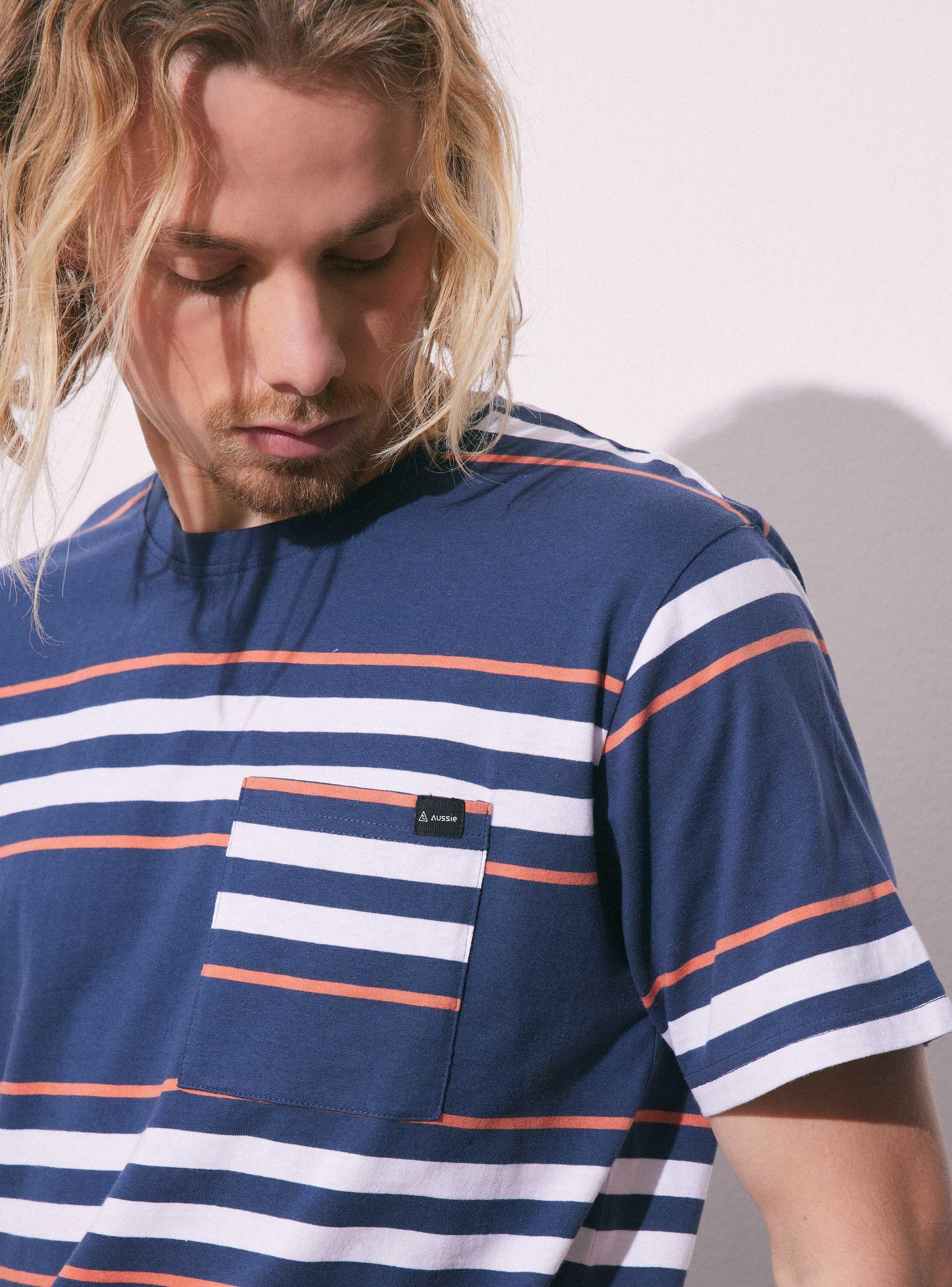 Polera Lineas Bolsillo-2