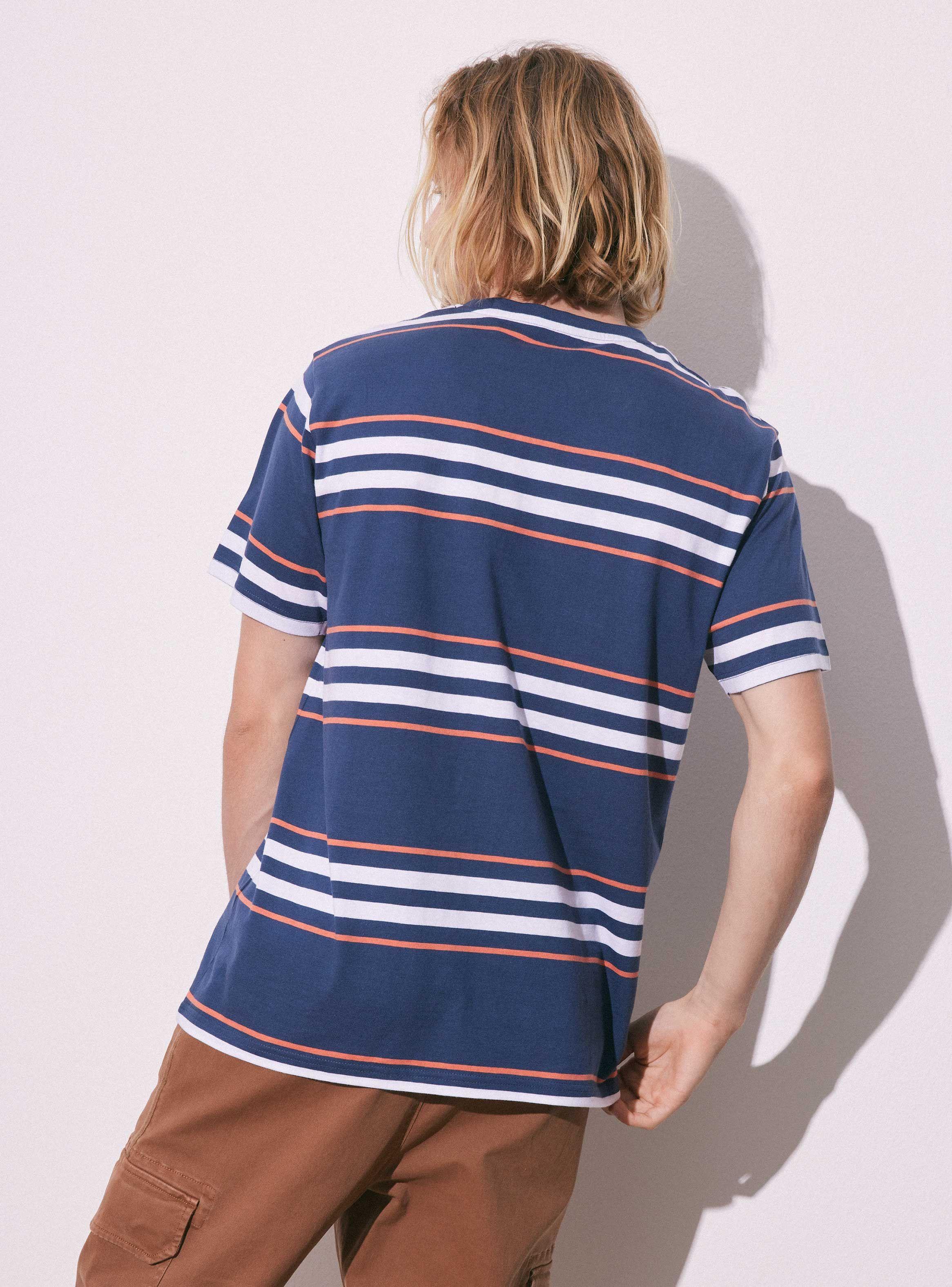 Polera Lineas Bolsillo-1