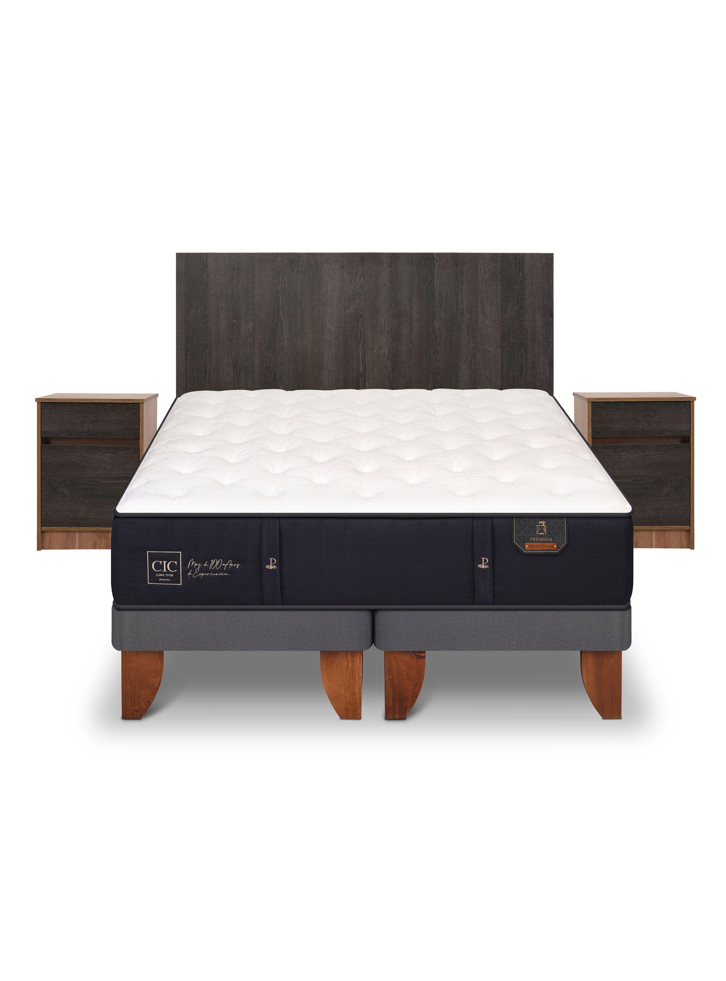 Cama Europea Premium King Set Espresso-2
