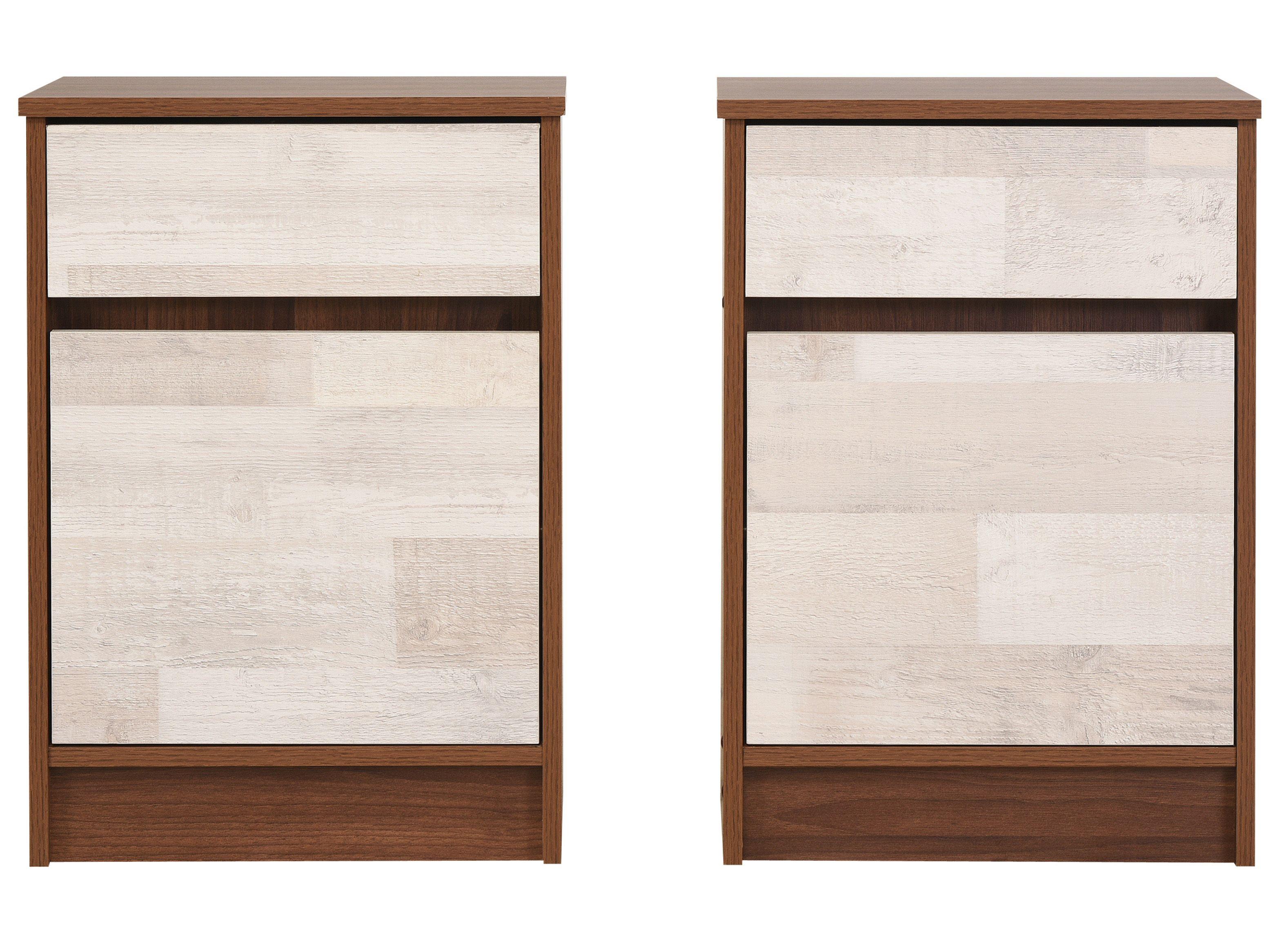 Set Muebles Legno: Respaldo King + Veladores-3