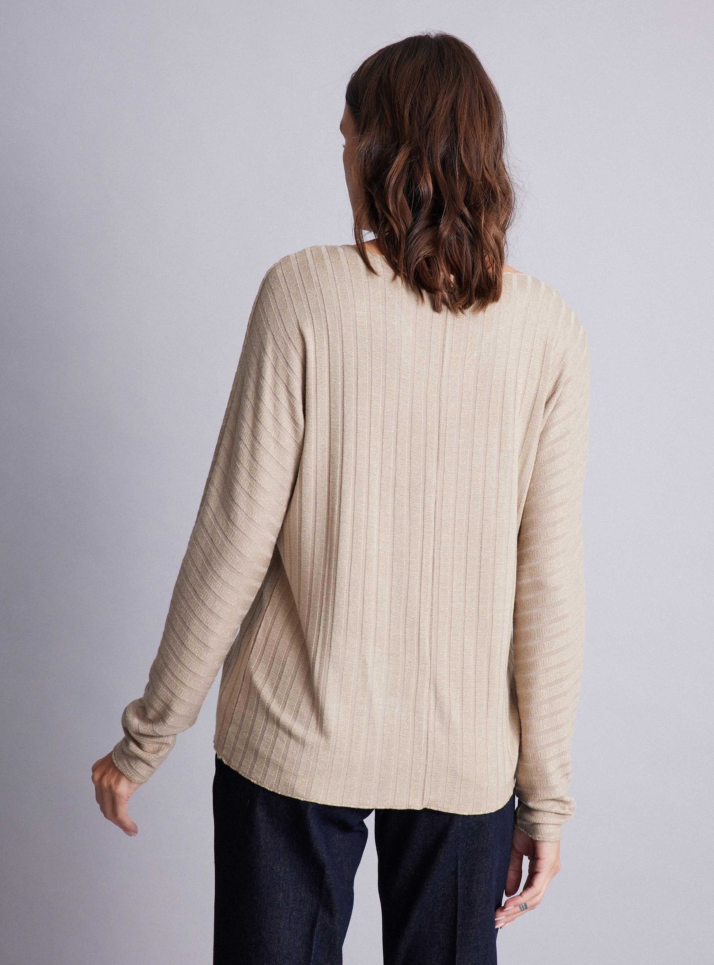 Polera Remallado Cuello  Lurex-1