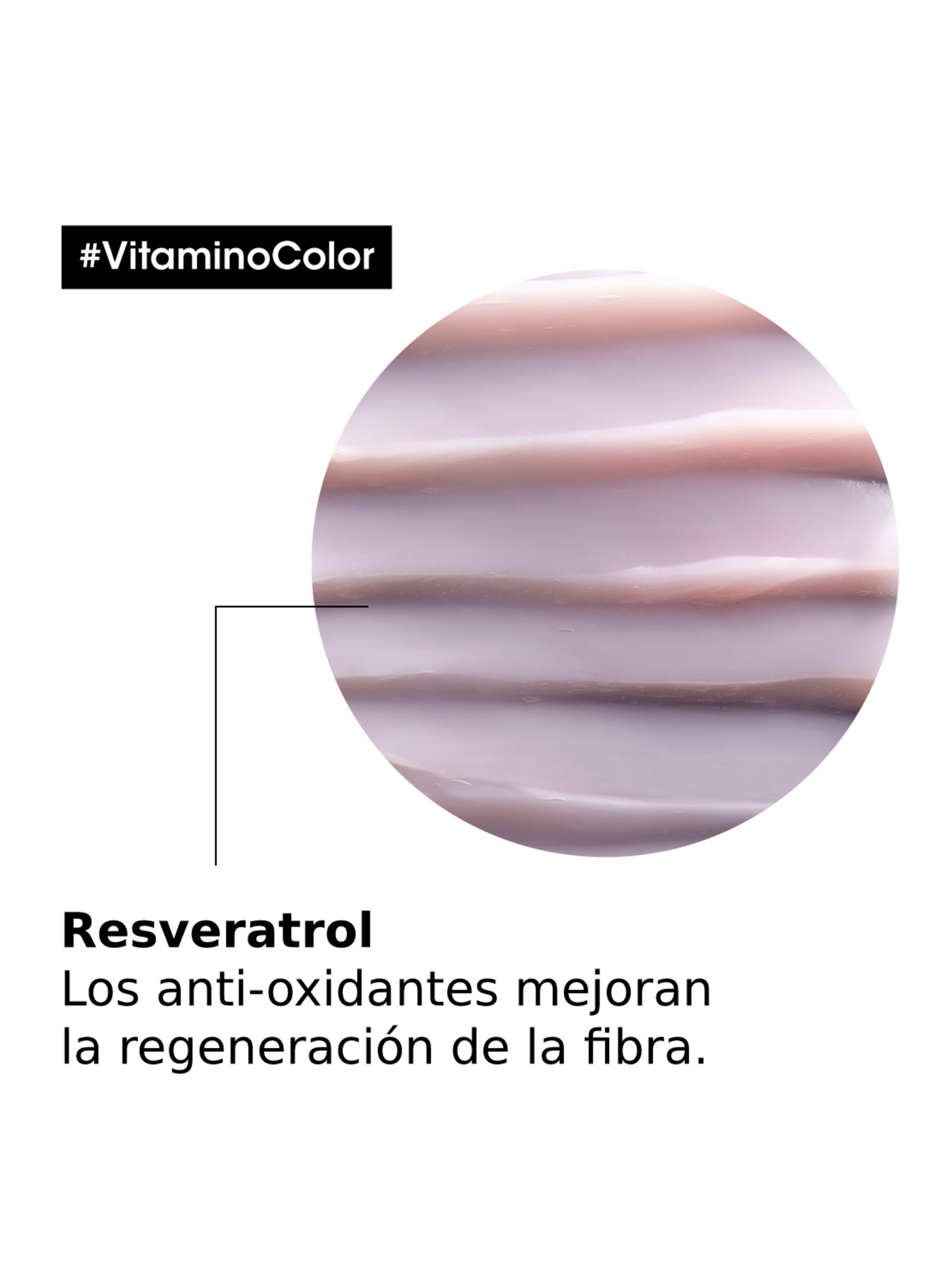 Set Vitamino Color para Color Duradero Shampoo 300ml + Máscara 250ml + Spray 10-en-1 190ml-4