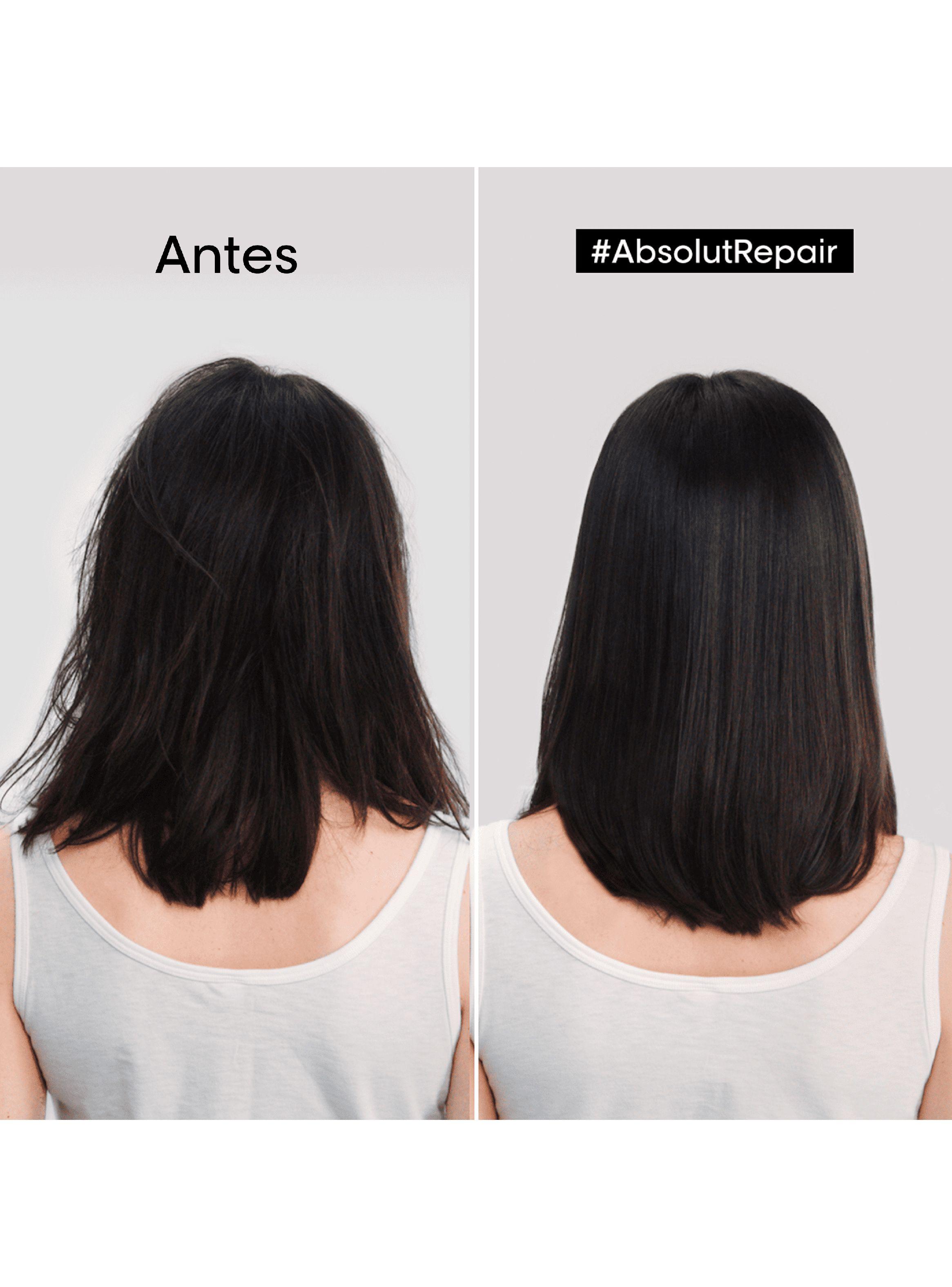 Set Absolut Repair Reparación y Nutrición Cabello Dañado y Seco Shampoo 500ml + Máscara 500ml-3