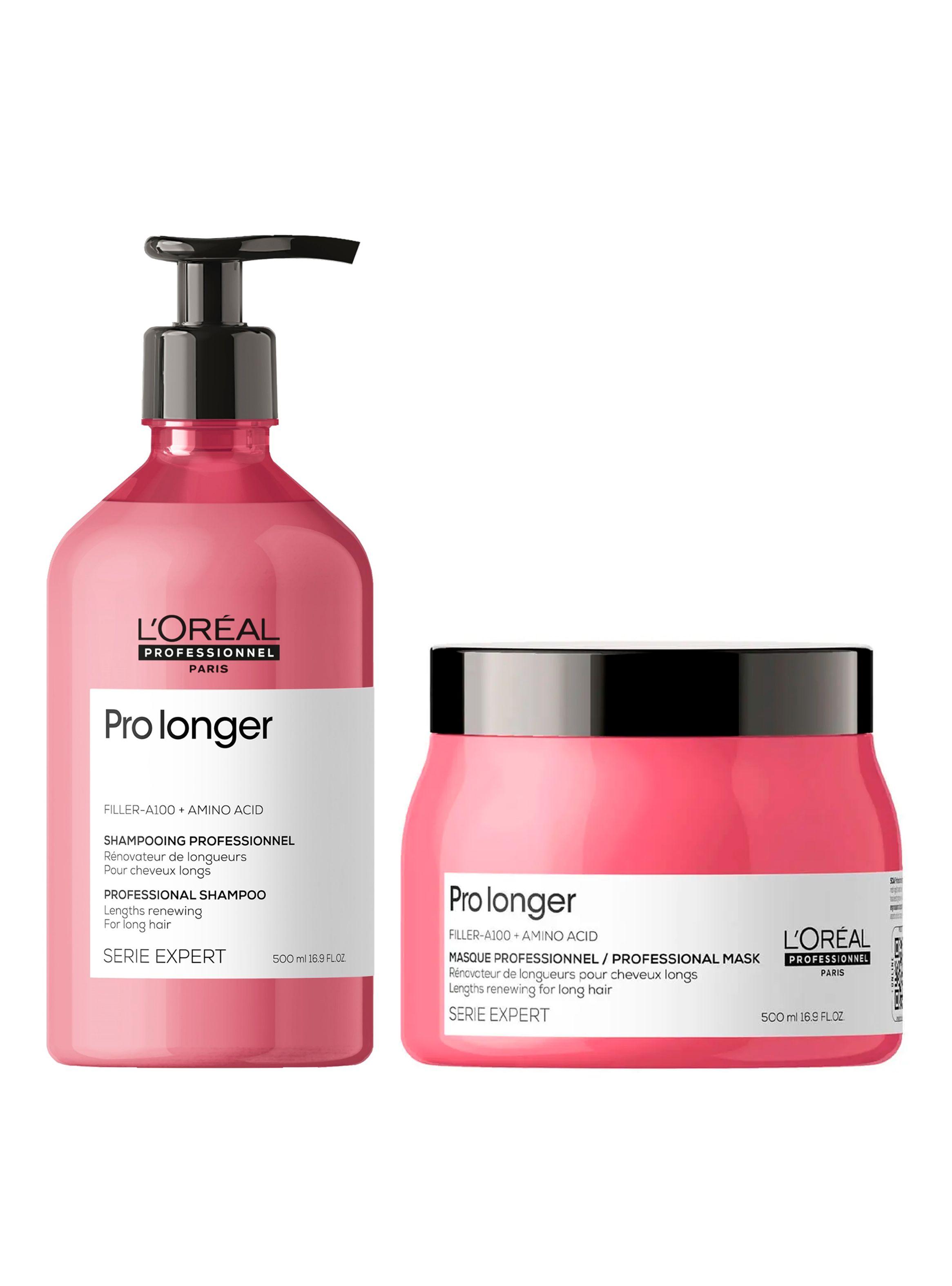 Set Pro Longer Fortalecedor de Cabello Largo Shampoo 500ml + Máscara 500ml-0