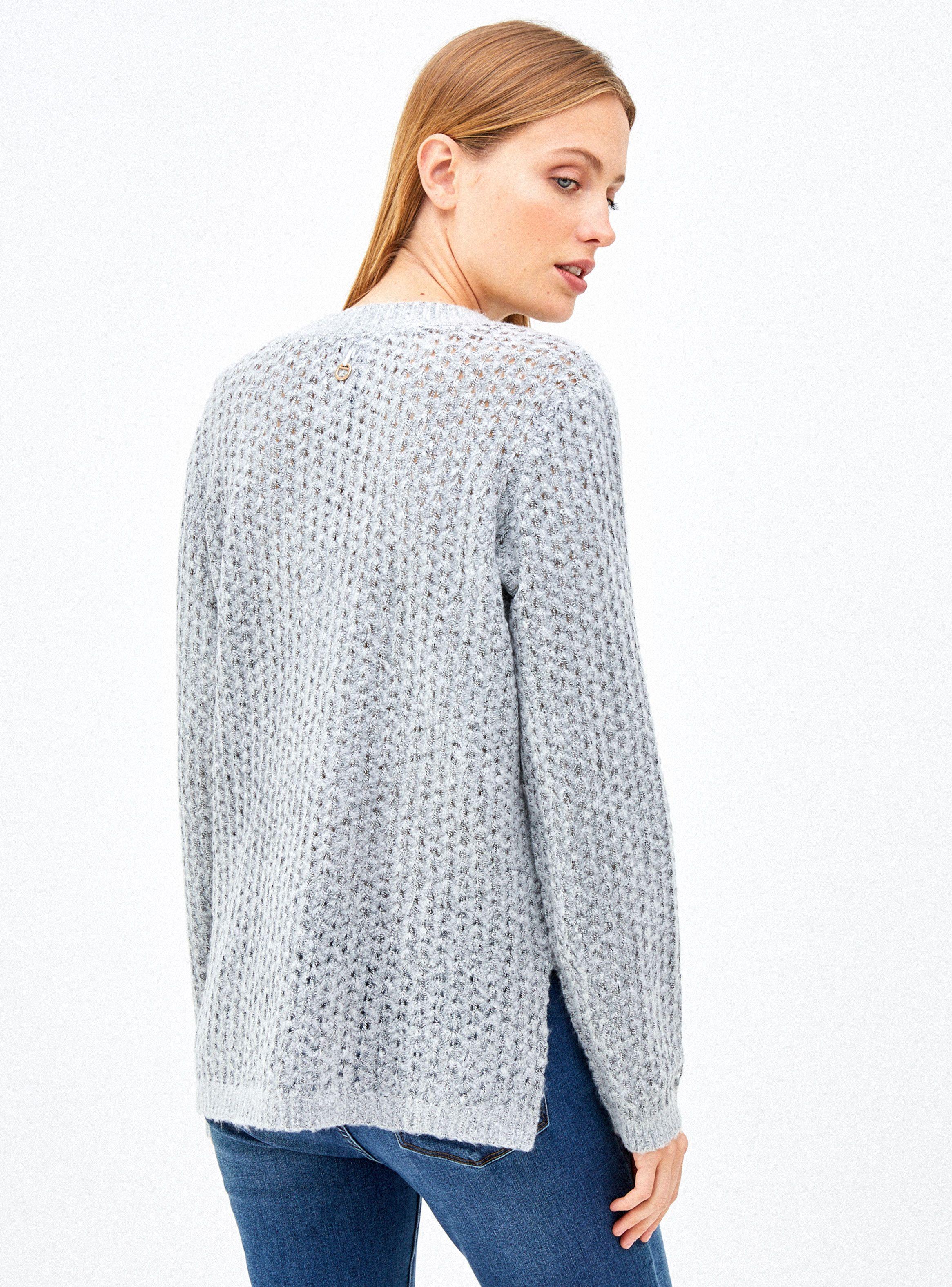 Sweater Textura Escote Rib-1