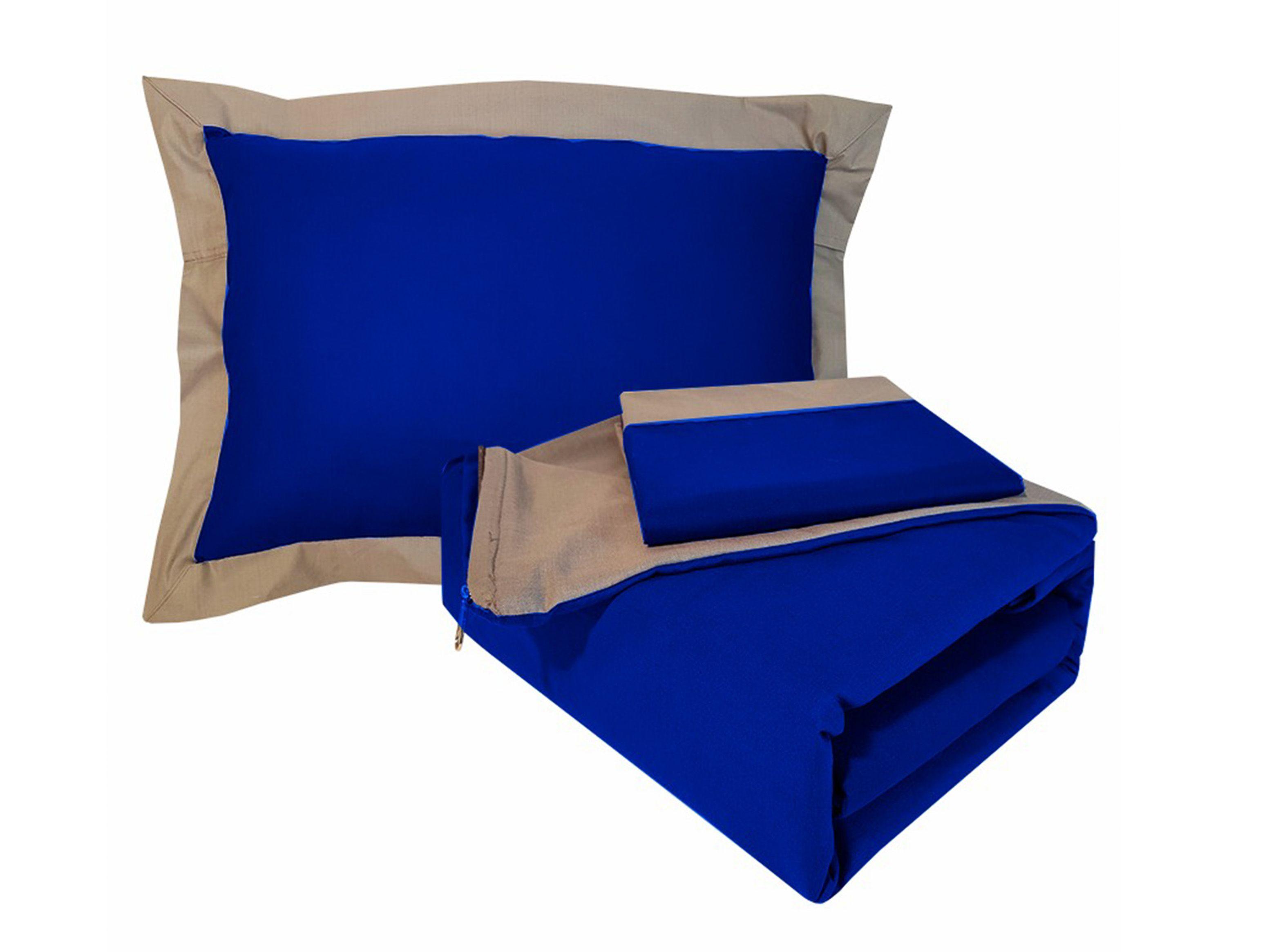 Funda Victorianas De Plumón 1.5 Plazas Bicolor-1