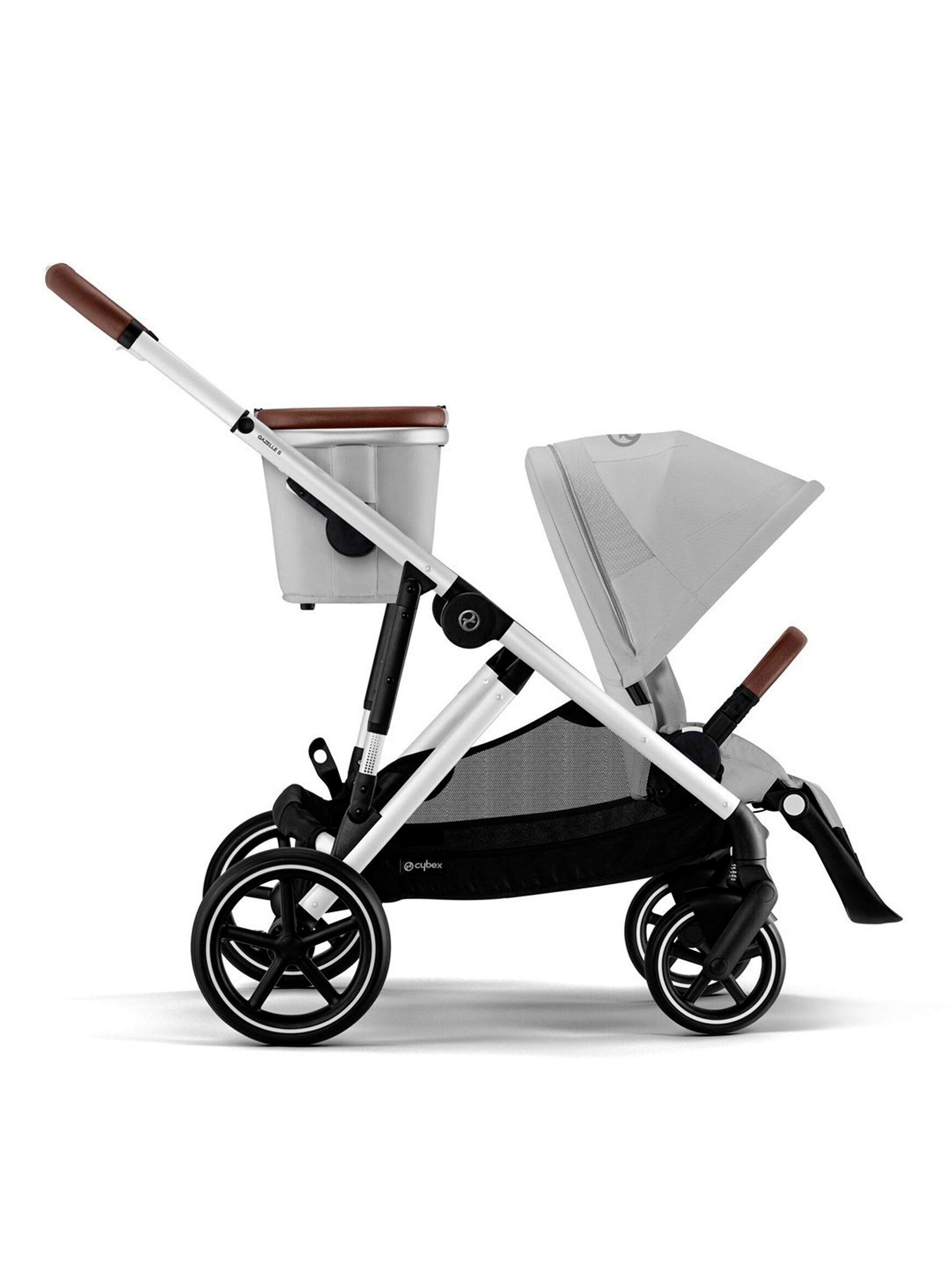 Coche Gazelle Slv Gris-2