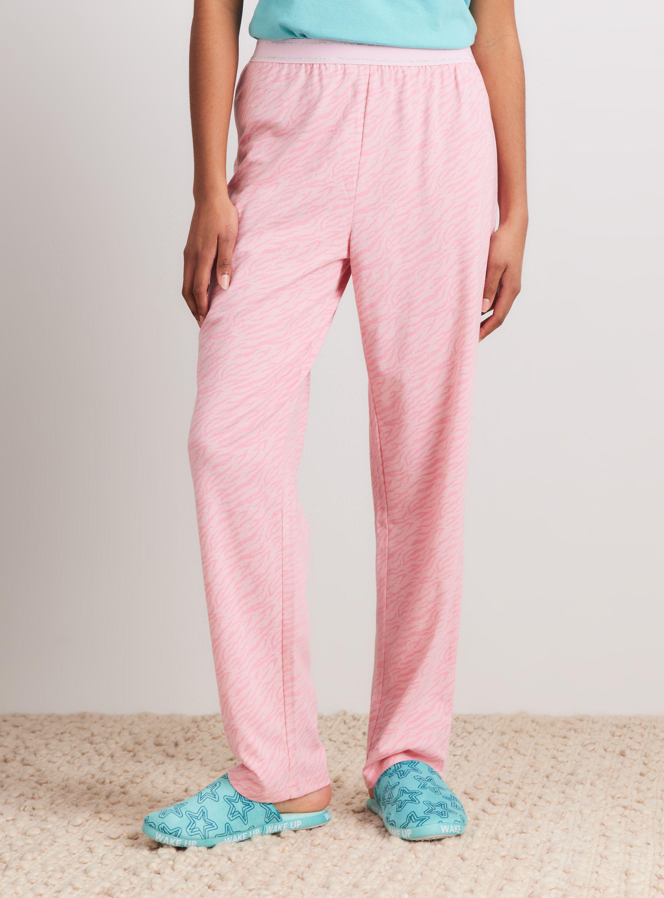 Pantalón Pijama Estampado Tela Jersey-0