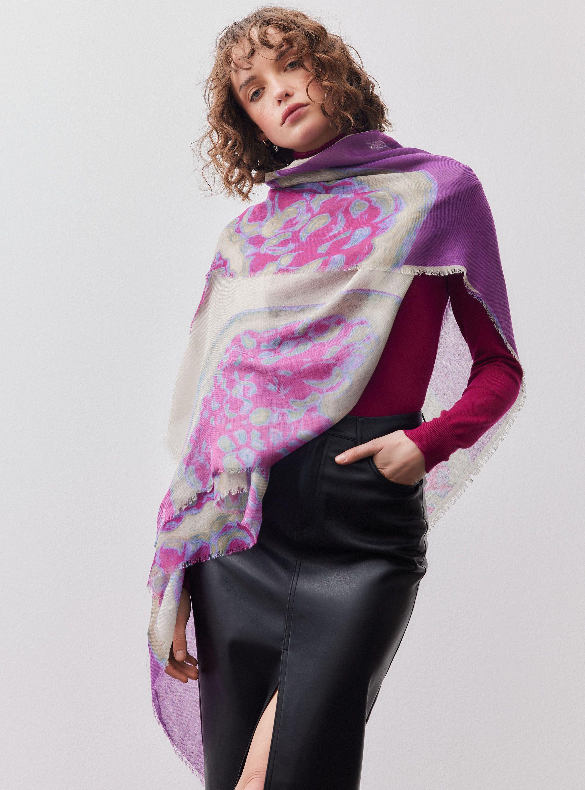 Pañuelo De Punto Estampado-0