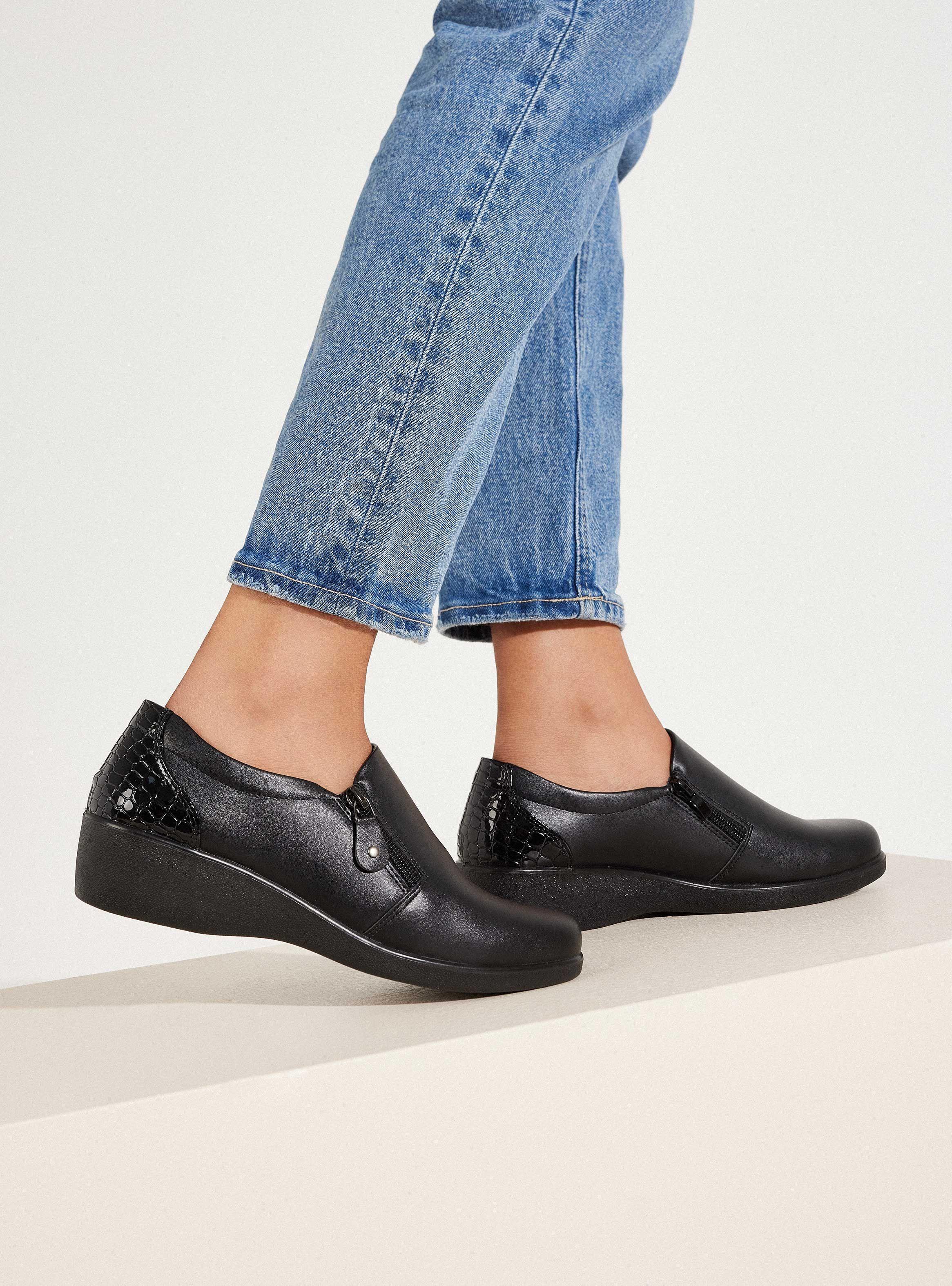 Zapato Casual  Mujer Cierre Lateral-0