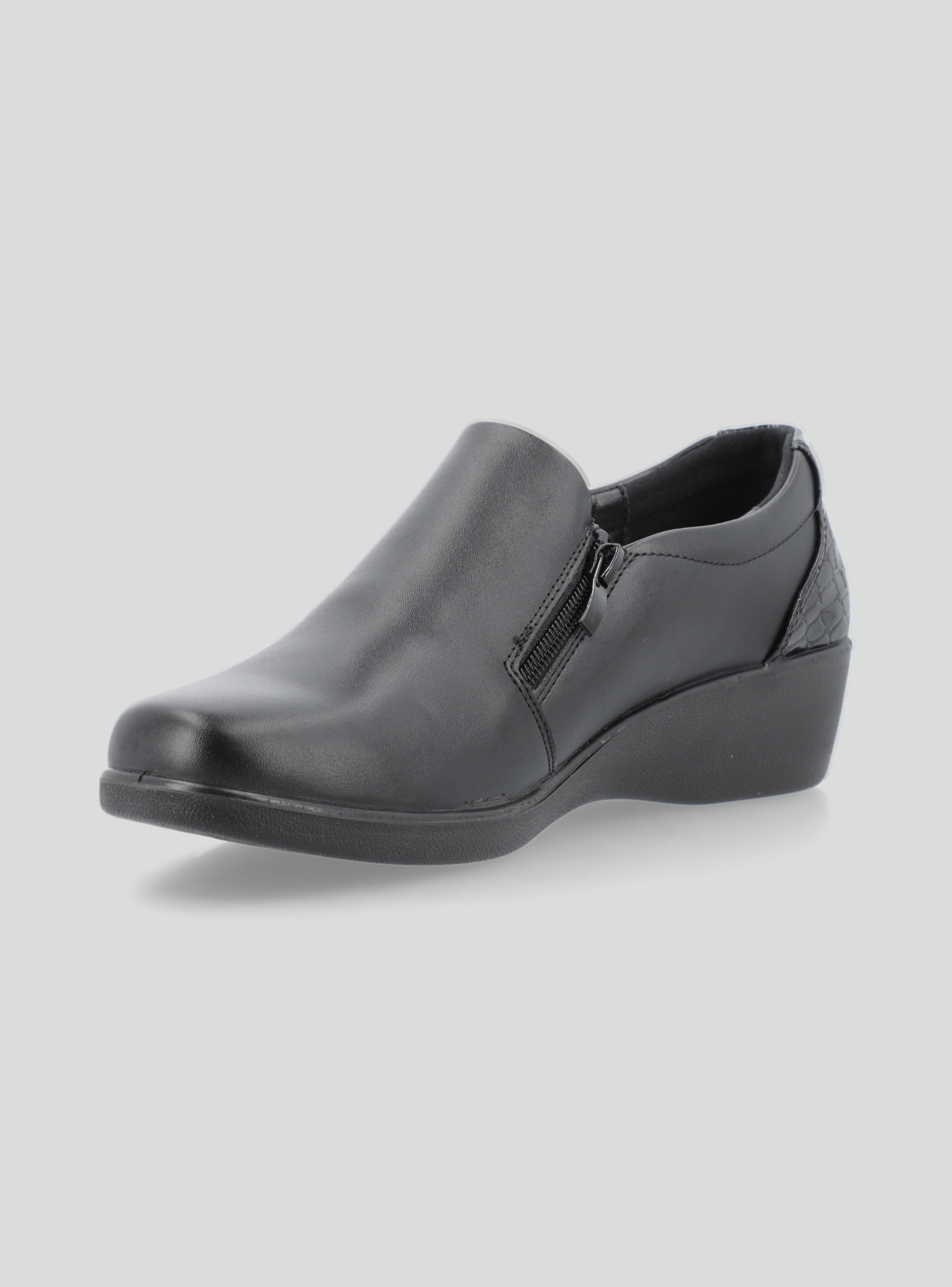 Zapato Casual  Mujer Cierre Lateral-2