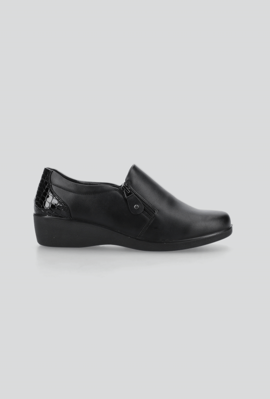 Zapato Casual  Mujer Cierre Lateral-4