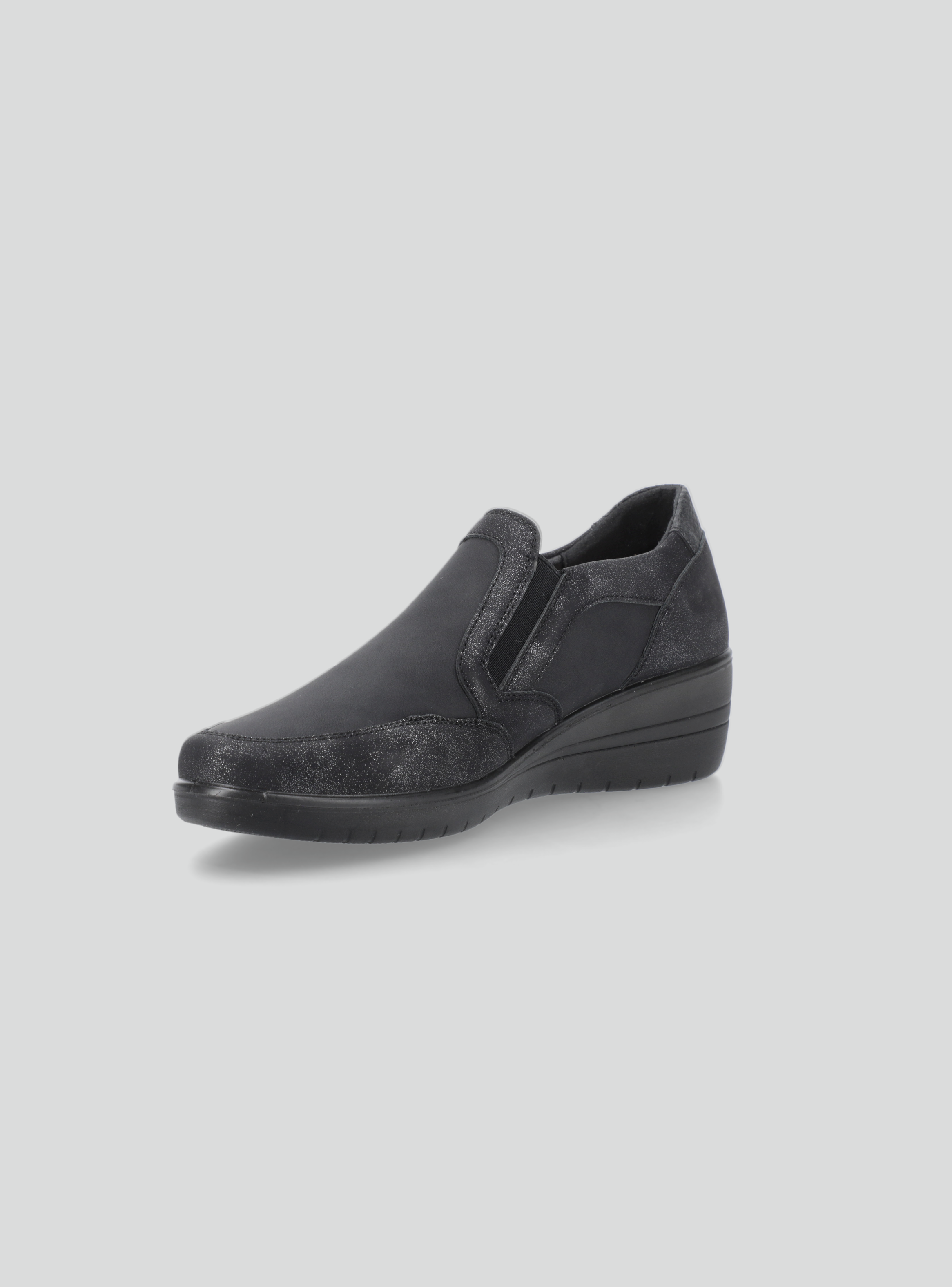 Zapato Casual Taco Cuña y Textura Mujer-2
