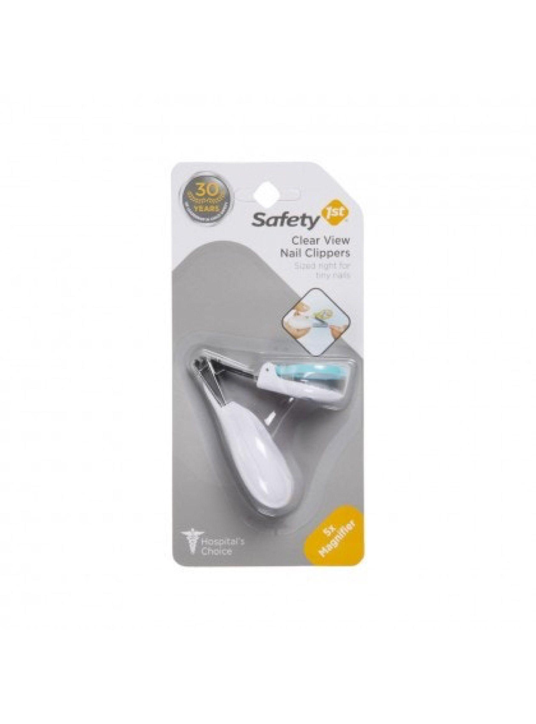 Cortauñas Safety 1st con Lupa Celeste-1