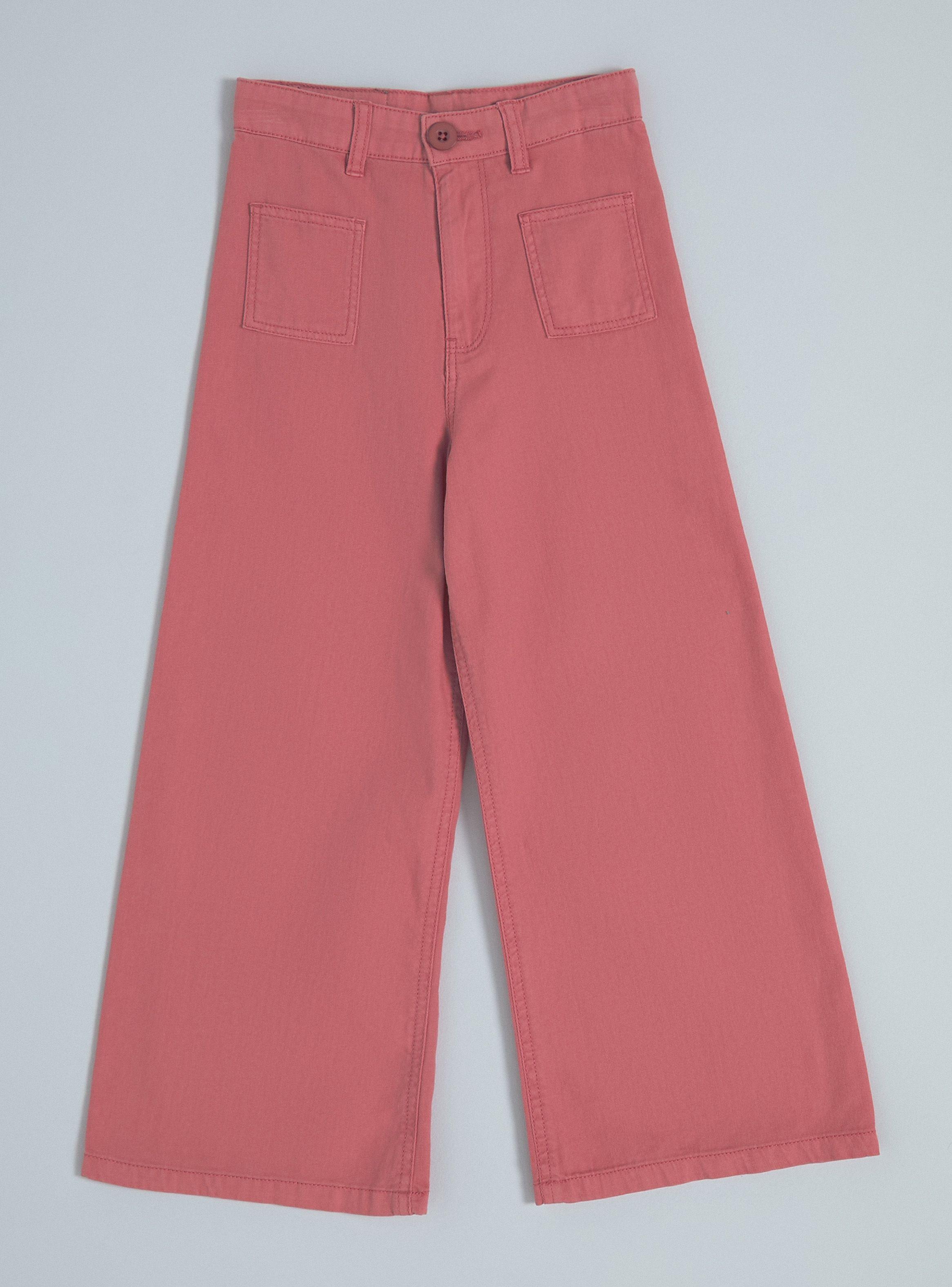 Pantalón Vaquero Cintura Alta-0