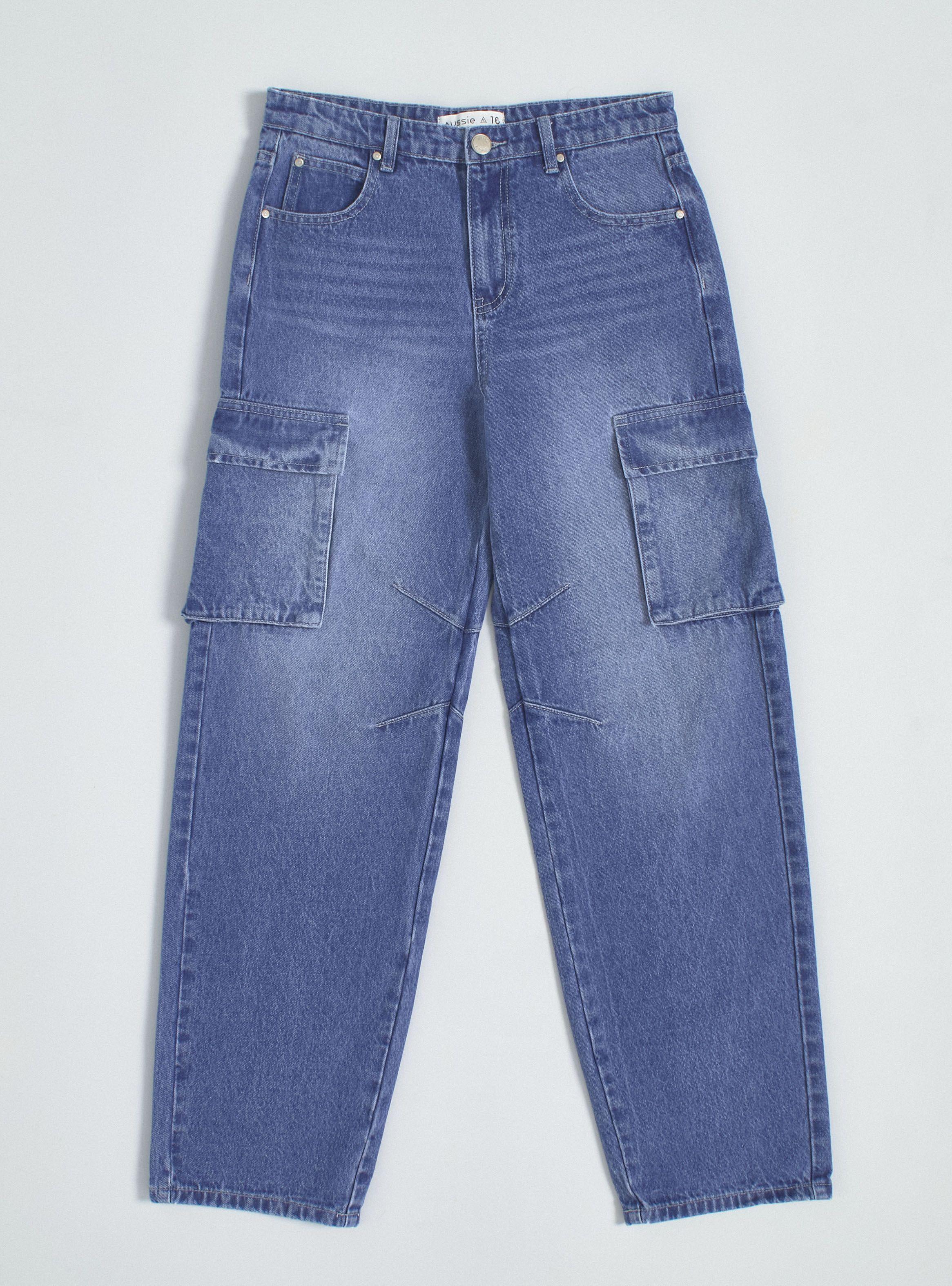 Jeans Cargo con Lavado-2