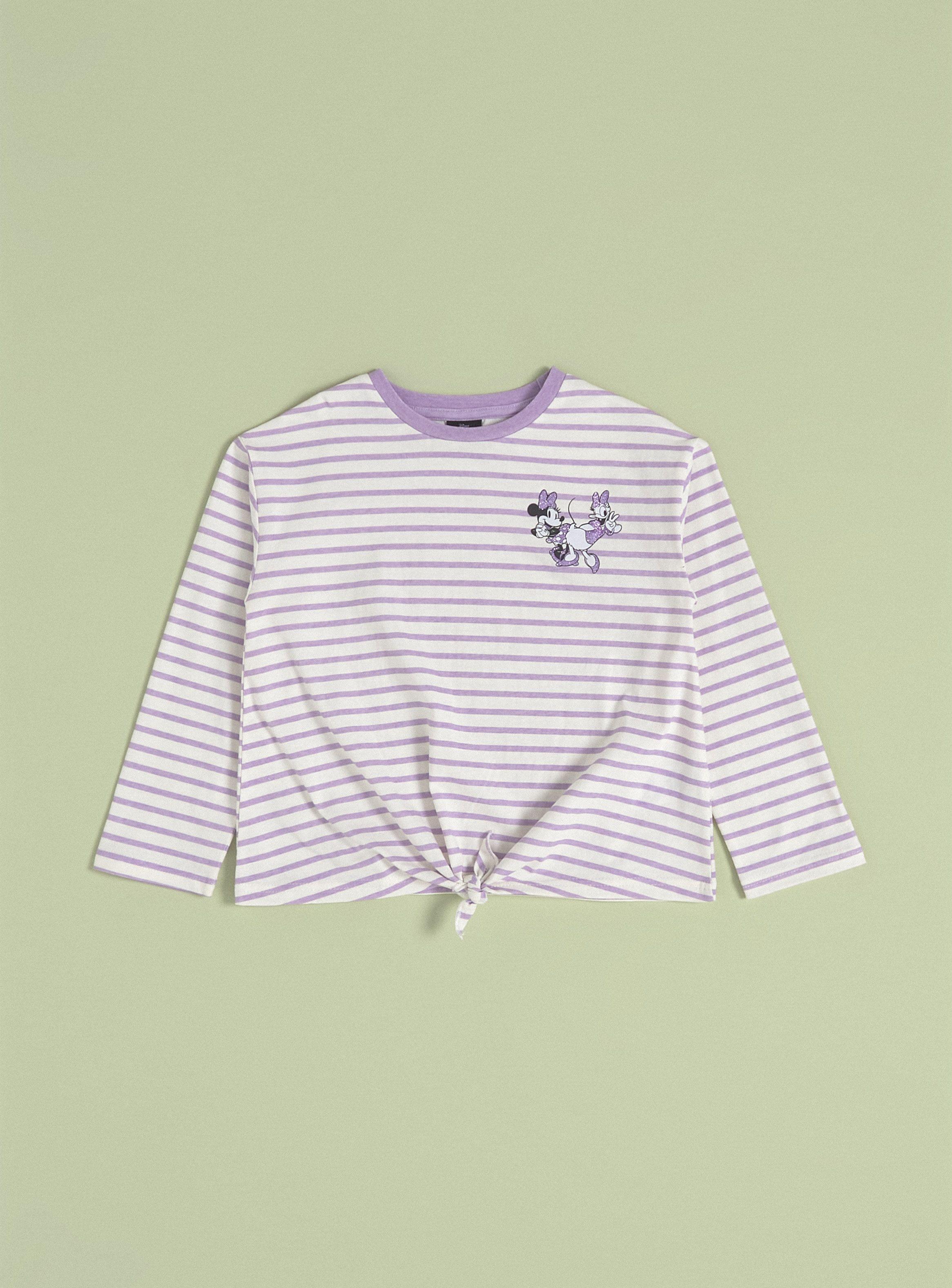 Polera Niña con Aplicaciónes Y Nudo Minnie & Daisy Disney-2