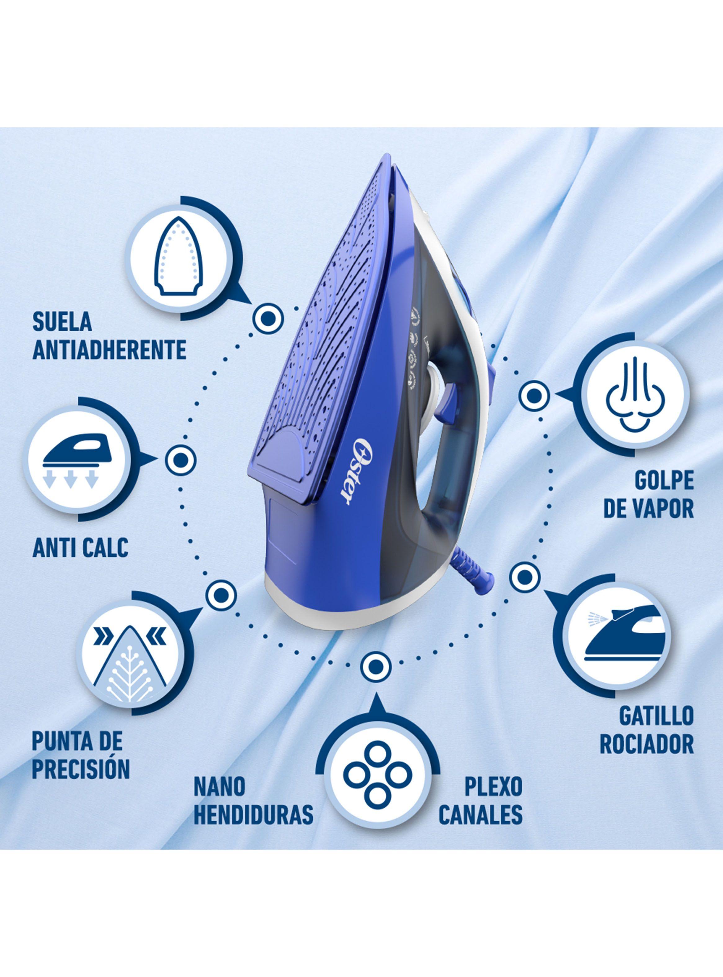 Plancha de Vapor con Base Antiadherente 6003-4