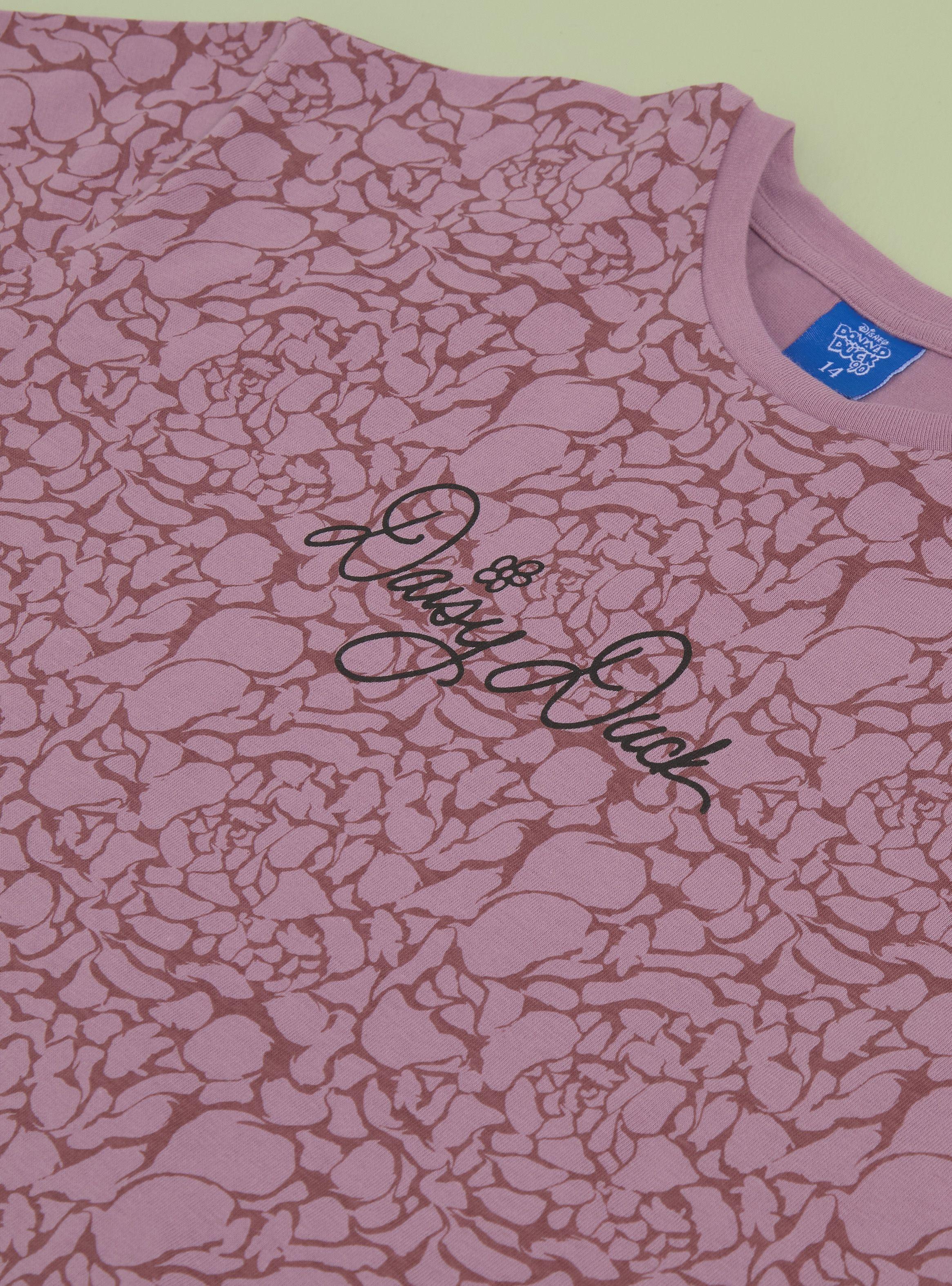 Polera Manga Corta Estampado Daisy Disney-4