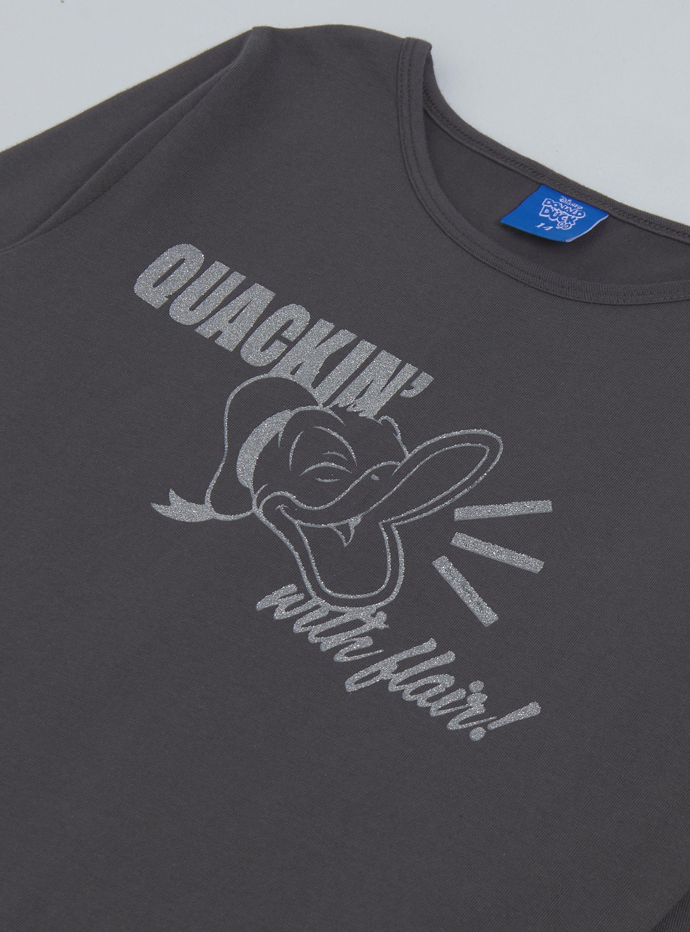 Polera Manga Larga con Glitter  Daisy & Donald Disney-4