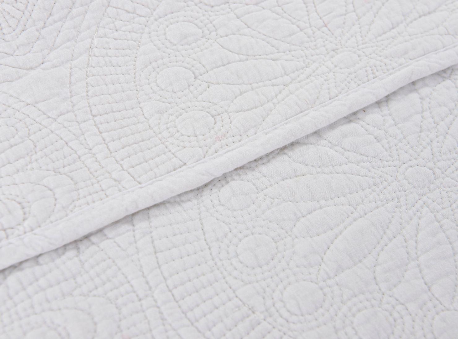 Quilt Súper King Unicolor White-1