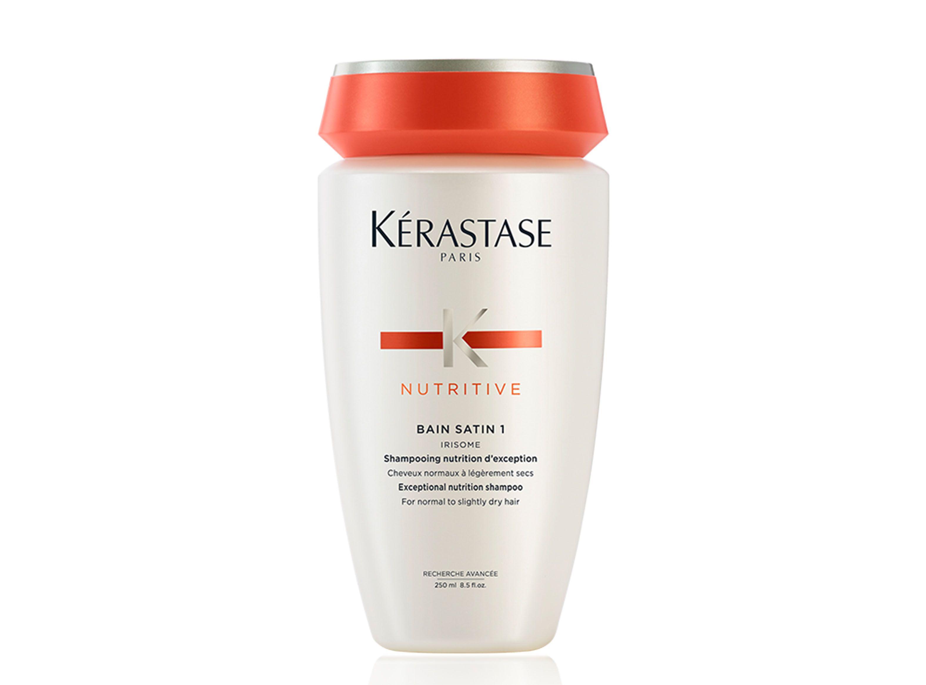 Set Hidratación Cabello Fino Bain Satin 1 250 ml Nutritive + Aceite L'Huile Originale 50 ml Elixir Ultime-1