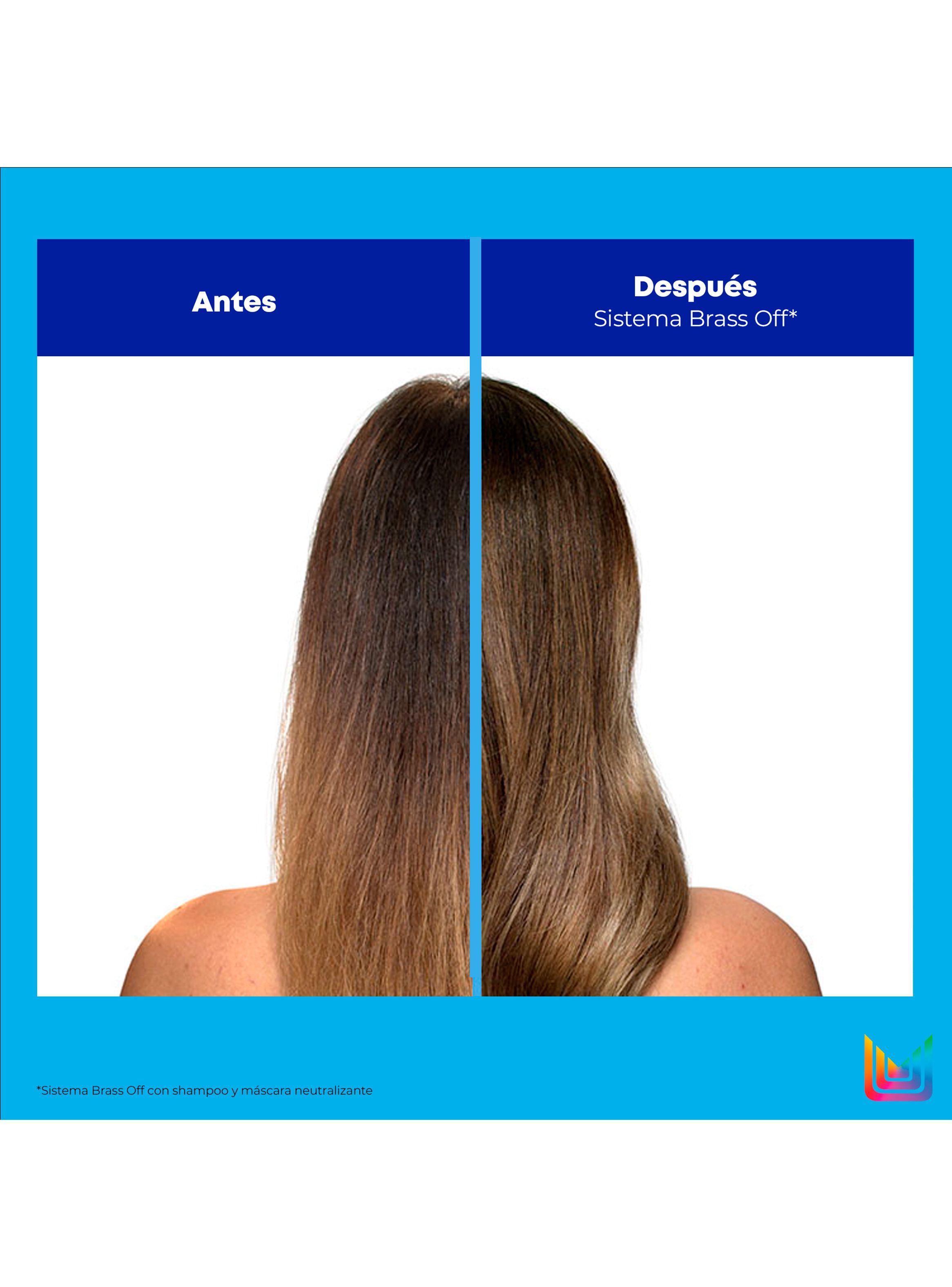Set Corrector Tonos Anaranjados Brass Off Shampoo 300 ml + Acondicionador 300 ml-3