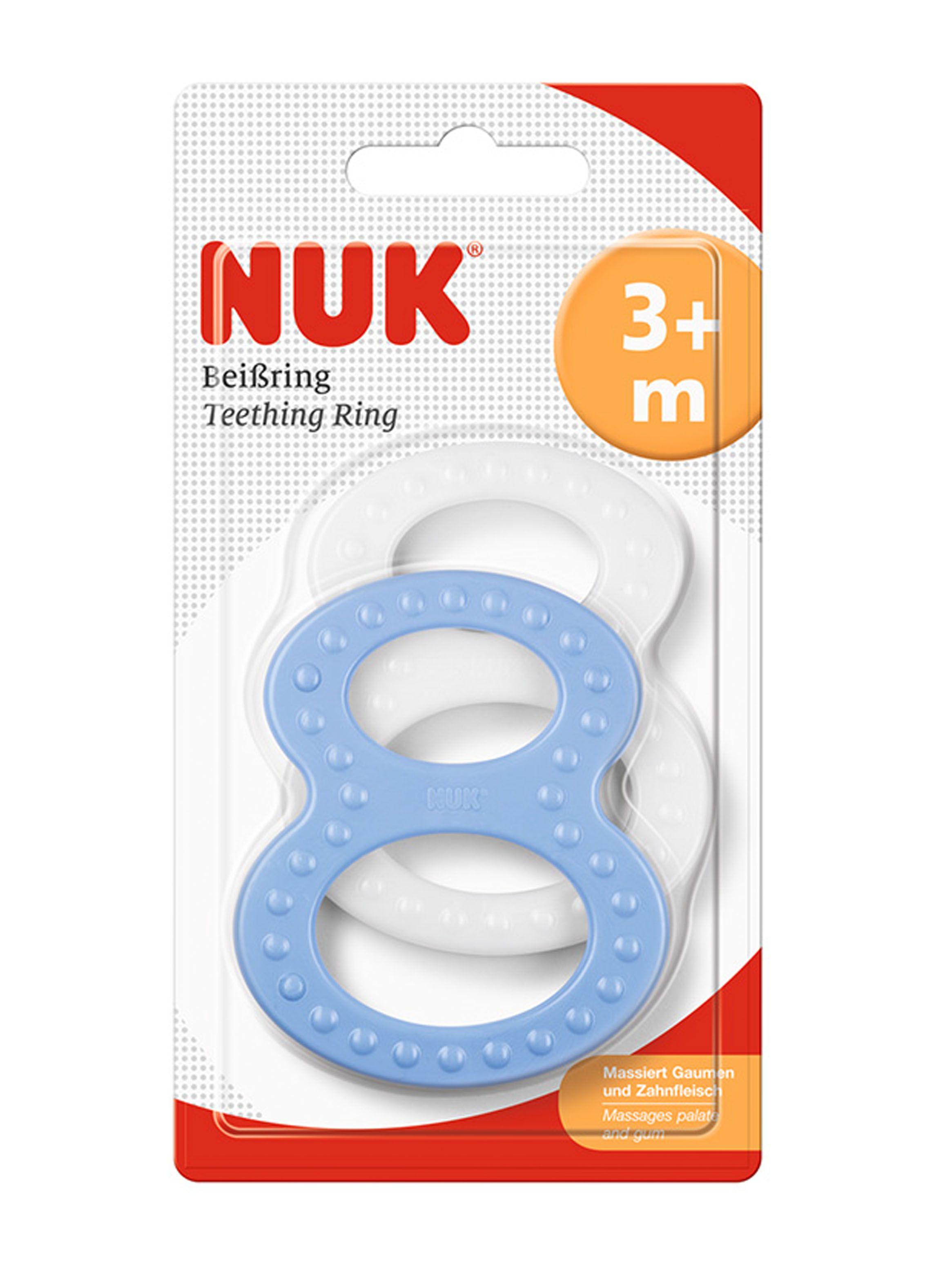 Mordedores Nuk 2 Suave Celeste y Blanco Nuk-1