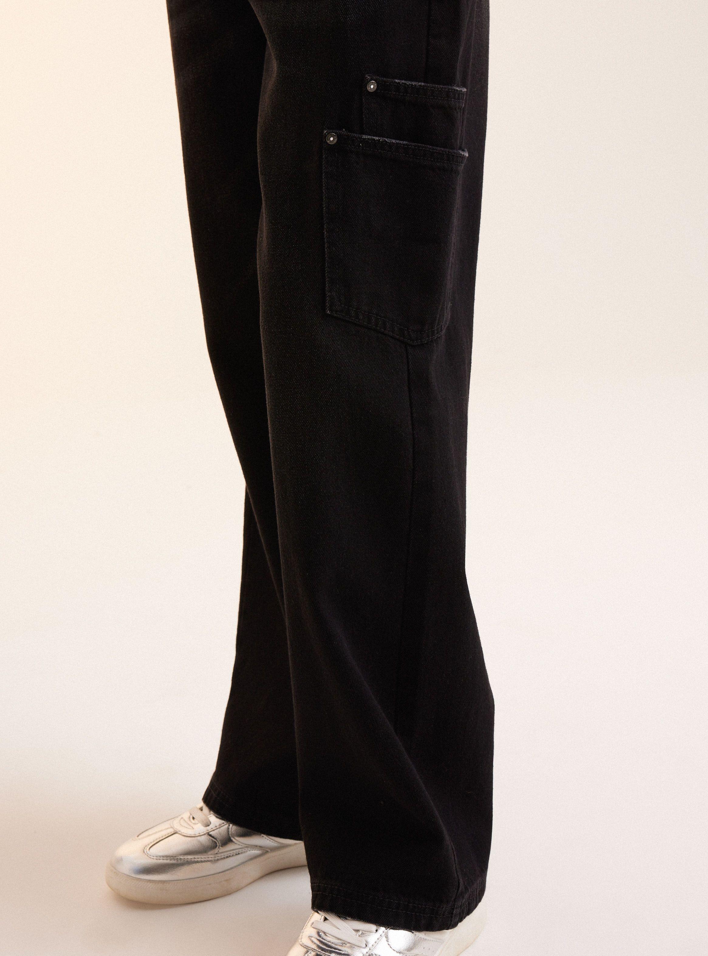 Jeans Cargo Pants-1